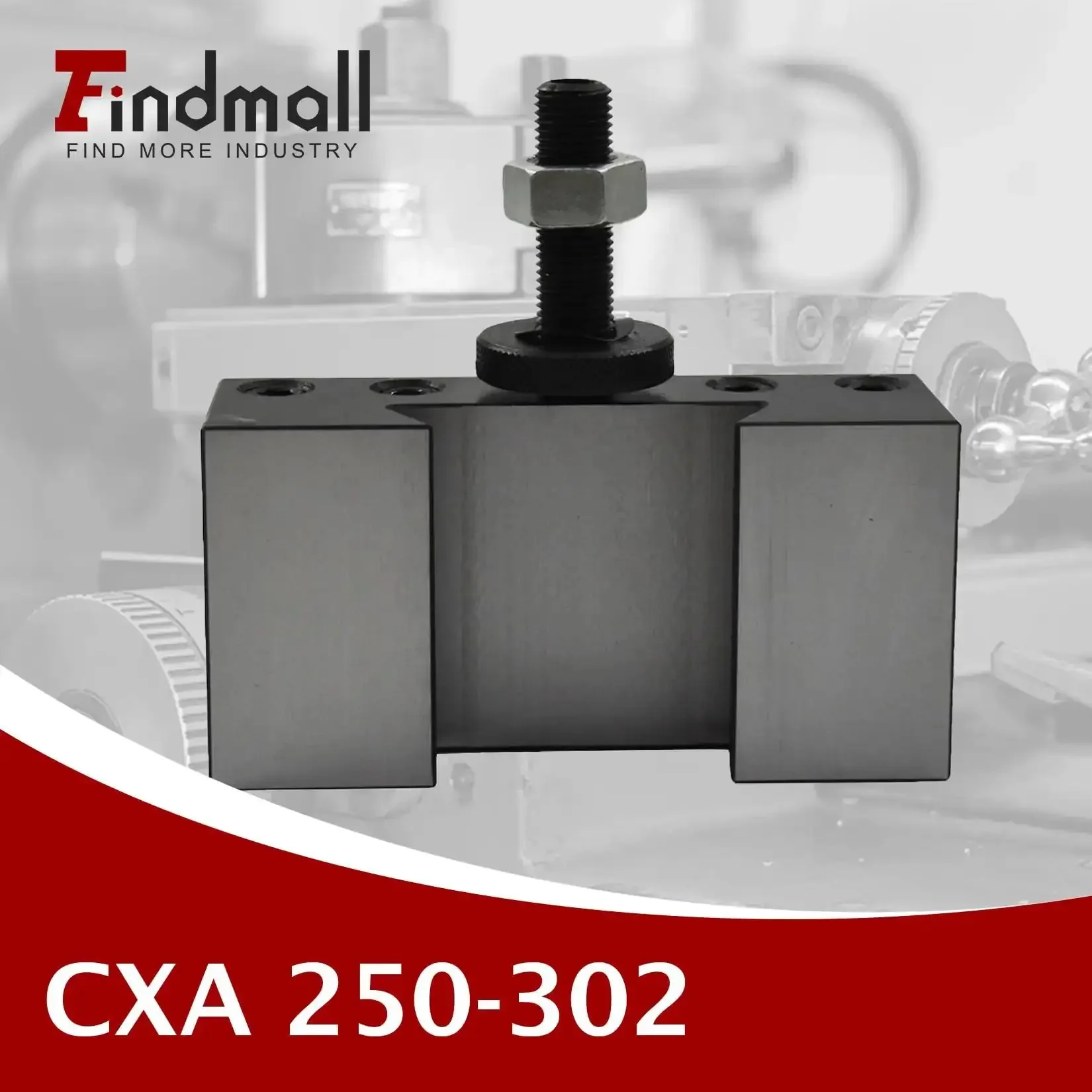 CXA 250-302 Quick Change Boring Turning Facing Holder For Steel CNC Tool Holder Fits Tool Post 250-333 And 250-300 Precision Ground And Hardened Fully Sealed Low Maintenance Pro Grade Rugged Metalworking Tool - Image 5