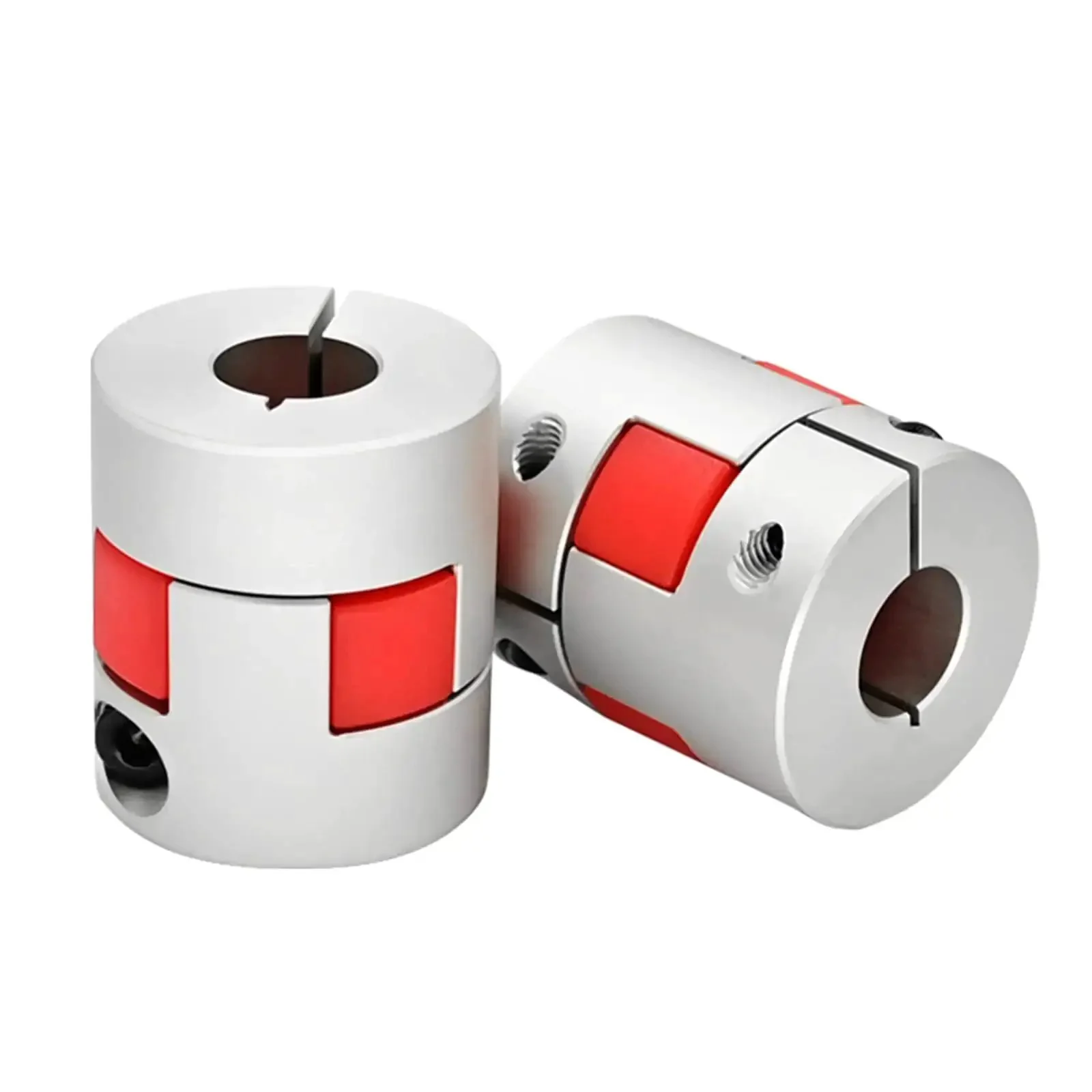 D25 X L30 Aluminum Flexible Shaft Coupling 5mm To 5mm Bore For 3D Printers CNC Machines And Servo Or Stepper Motors With Zero Backlash And A Tough Polyurethane Spacer Delivers Beefy Torque Over Twice The Torque Of Classic Claw Couplings - Image 2
