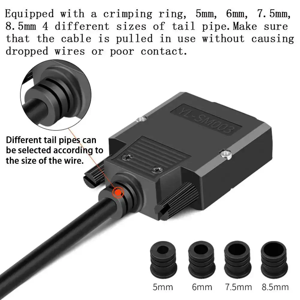 DB26 Breakout Connector Solderless RS232 D Sub 26 Pin Port Terminal Male Adapter With Pure Copper Core And Gold Plated Contacts Case Included Durable No Soldering Needed Built For Reliable Trouble Free Serial Connections - Image 5