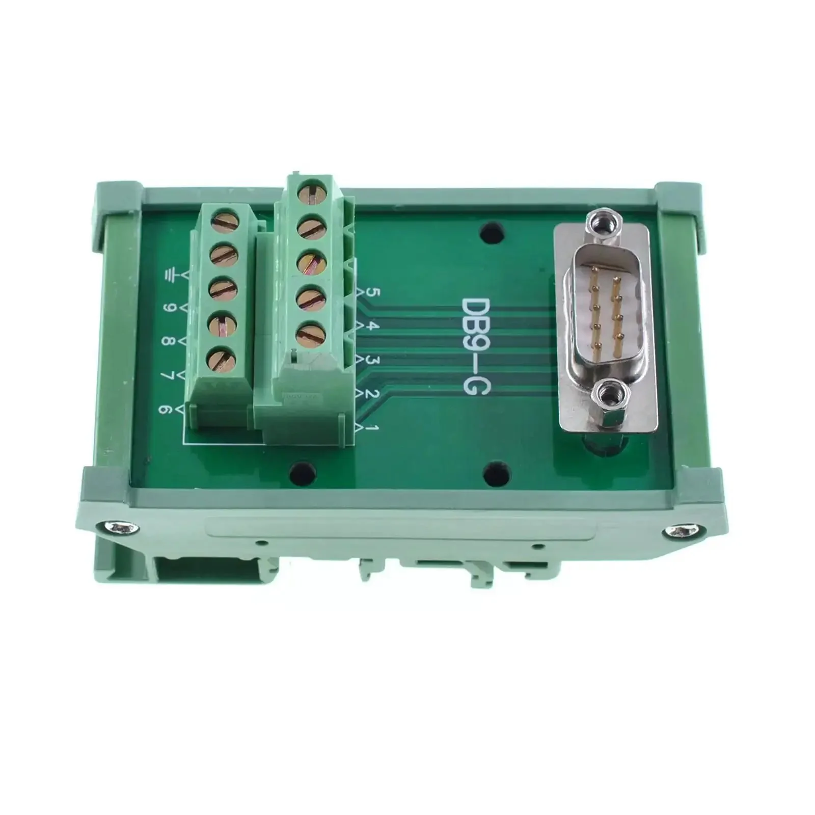 DB9 Male DIN Rail Terminal Block Module For 9 Pin D Sub RS232 Breakout Adapter With Screw Terminals No Solder Interface For PLC Control Panel Wiring Guide For Quick Setup - Image 5