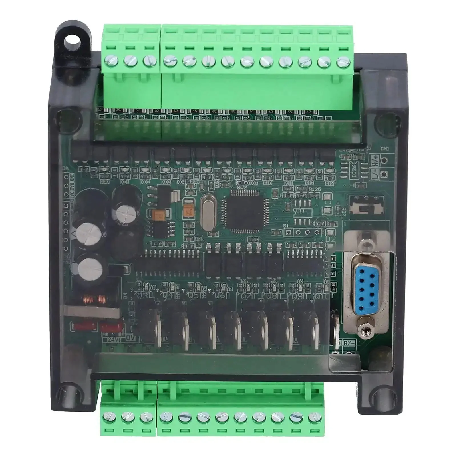 DC 12V Programmable Logic Controller With 2N20MT Industrial Control Board Module And Shell High Speed Pulse Output For Pro Grade Industrial Automation