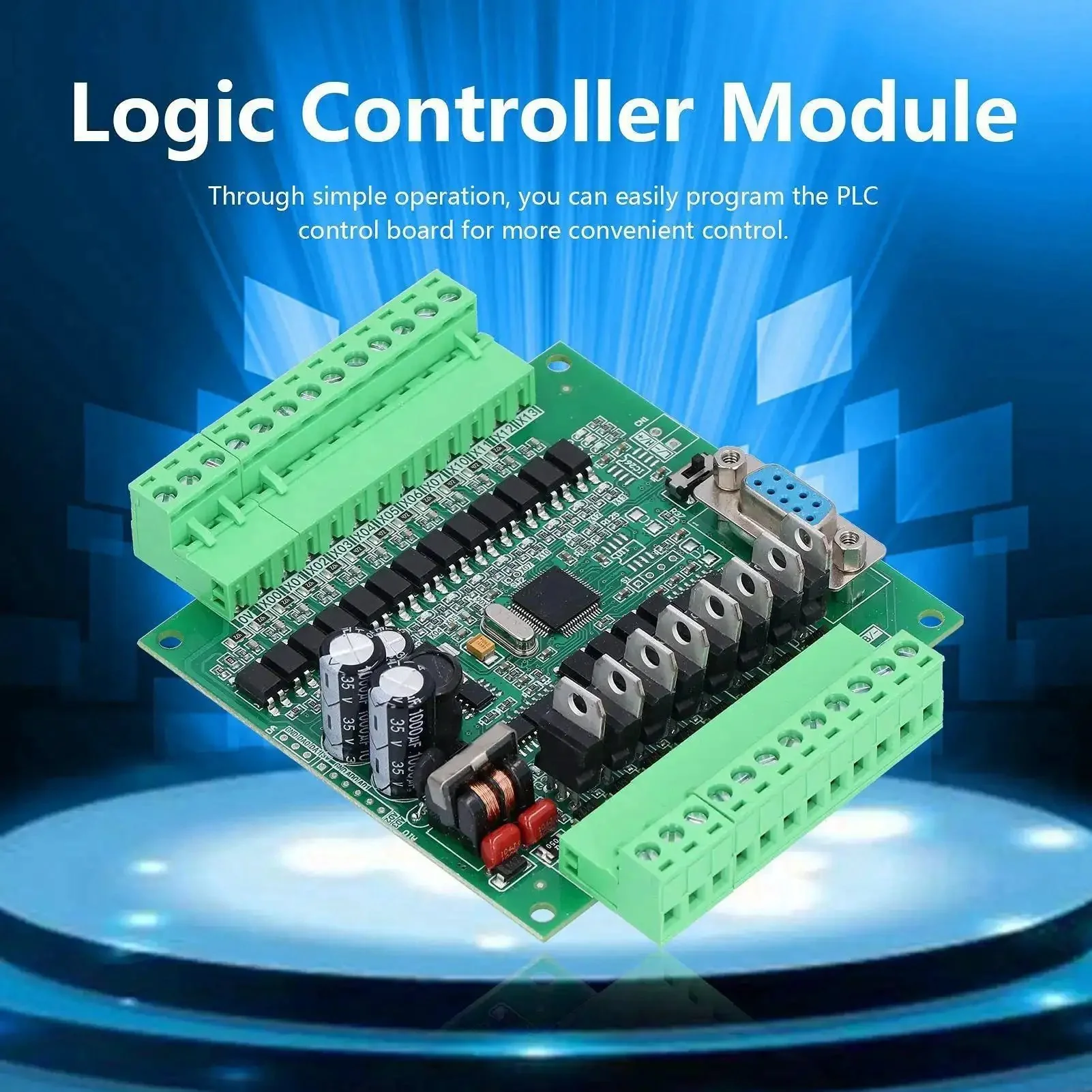 DC 12V Programmable Logic Controller With 2N20MT Industrial Control Board Module And Shell High Speed Pulse Output For Pro Grade Industrial Automation - Image 9