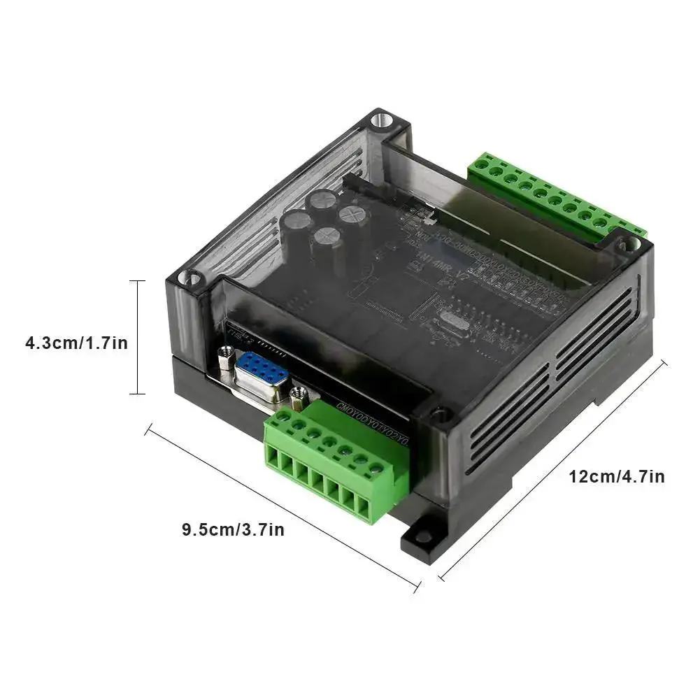 DC 24V FX1N 14MR PLC With Relay Output Industrial Control Board For Automation Projects, Online Download And Monitoring, 32 Bit Industrial Grade MCU With Strong Anti Interference, Ladder Logic Programming, GX Developer Compatible Controller - Image 9