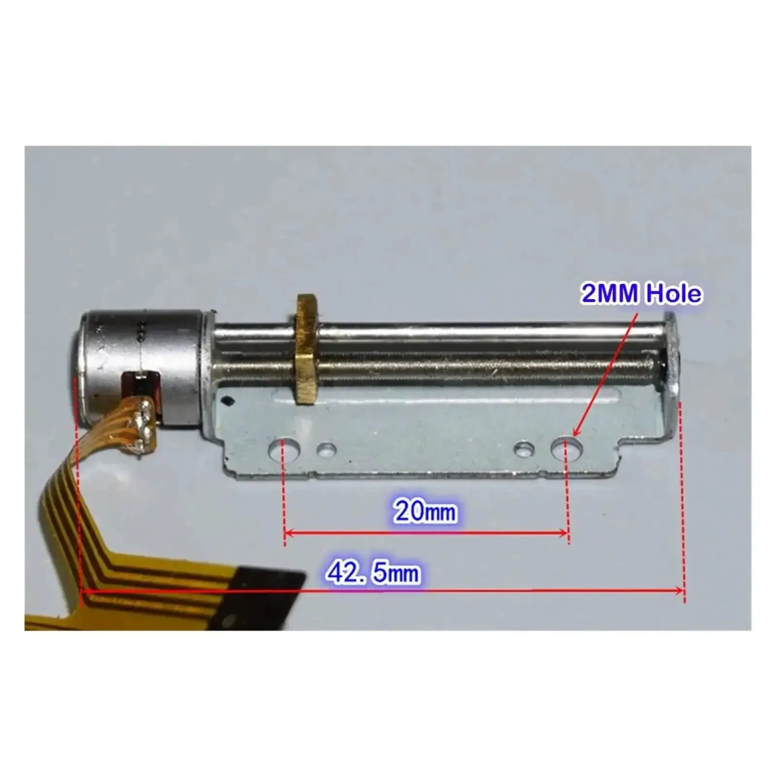 DC 5V 30mm Linear Actuator With 8mm Stroke 2 Phase 4 Wire Precision Stepper Screw Slider Nut Lifting Kit For DIY Projects And Makers For Home And Lab Use - Image 6