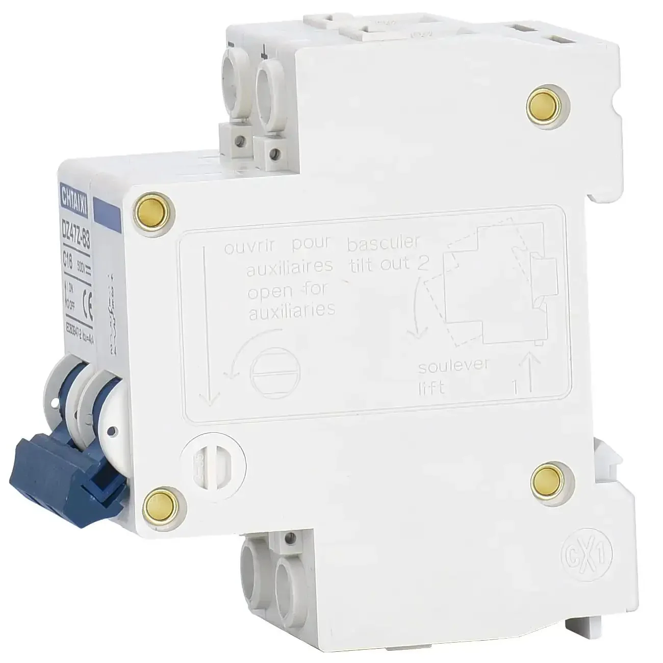 DC Miniature Circuit Breaker 2 Pole 1000V 63A Isolator For Solar PV System With Thermal Magnetic Trip And Fast Electromagnetic Trip DIN Rail Mount Disconnect Switch C63 Built For Rock Solid Power Distribution - Image 7