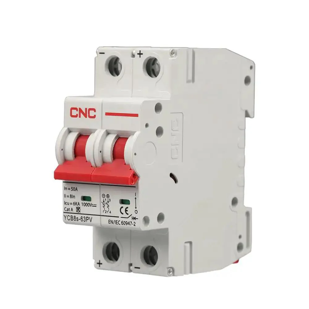 DC Miniature Circuit Breaker Two Pole 25 Amp 1000V DC Isolator For Solar PV System With Thermal Magnetic Trip DIN Rail Mount DC Disconnect Switch For Overload And Short Circuit Protection - Image 2