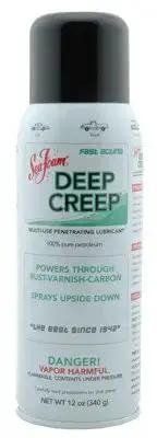 Deep Creep Penetrant And Lubricant 14 Oz 12 Pack Breaks Rusted Parts Free, Lubricates Moving Metal, Dispenses Moisture, Cuts Through Grease Engine Varnish And Road Tar, Works Upside Down, Ideal Gun Cleaner For Home And Workshop - Image 2