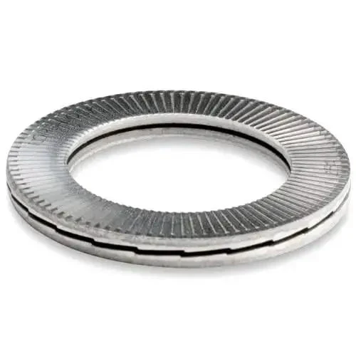 Delta Protekt Steel Wedge Locking Washers For M10 Bolts Vibration Resistant Safety Washers With Zinc Flake Coating And Enlarged Outer Diameter 10 Pairs Per Pack - Image 5