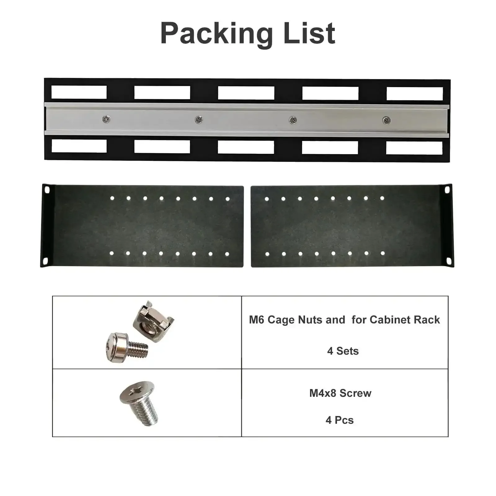 Depth Adjustable 19 Inch Rack Mount Din Rail Rack Ready Chassis With Aluminum Bracket For 35Mm Din Rail Devices Eight Depth Levels From 48Mm To 174Mm Fits Standard 19 Inch Cabinets And Racks - Image 2