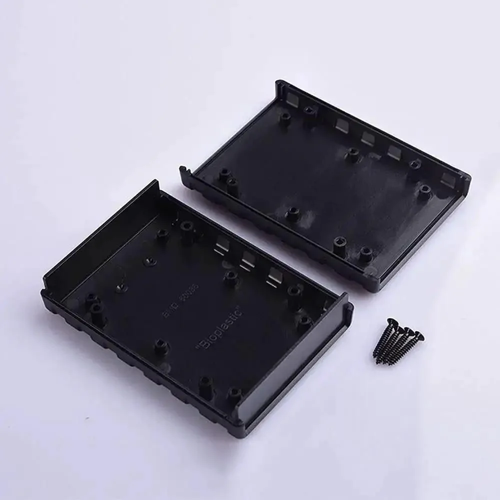 Desktop Instrument Box Enclosure Made From Tough ABS Plastic For DIY Electronics Control Panels DIY Friendly Junction Box 77 X 111.5 X 25.5 mm White Compact Rugged Desktop Case For Projects - Image 5
