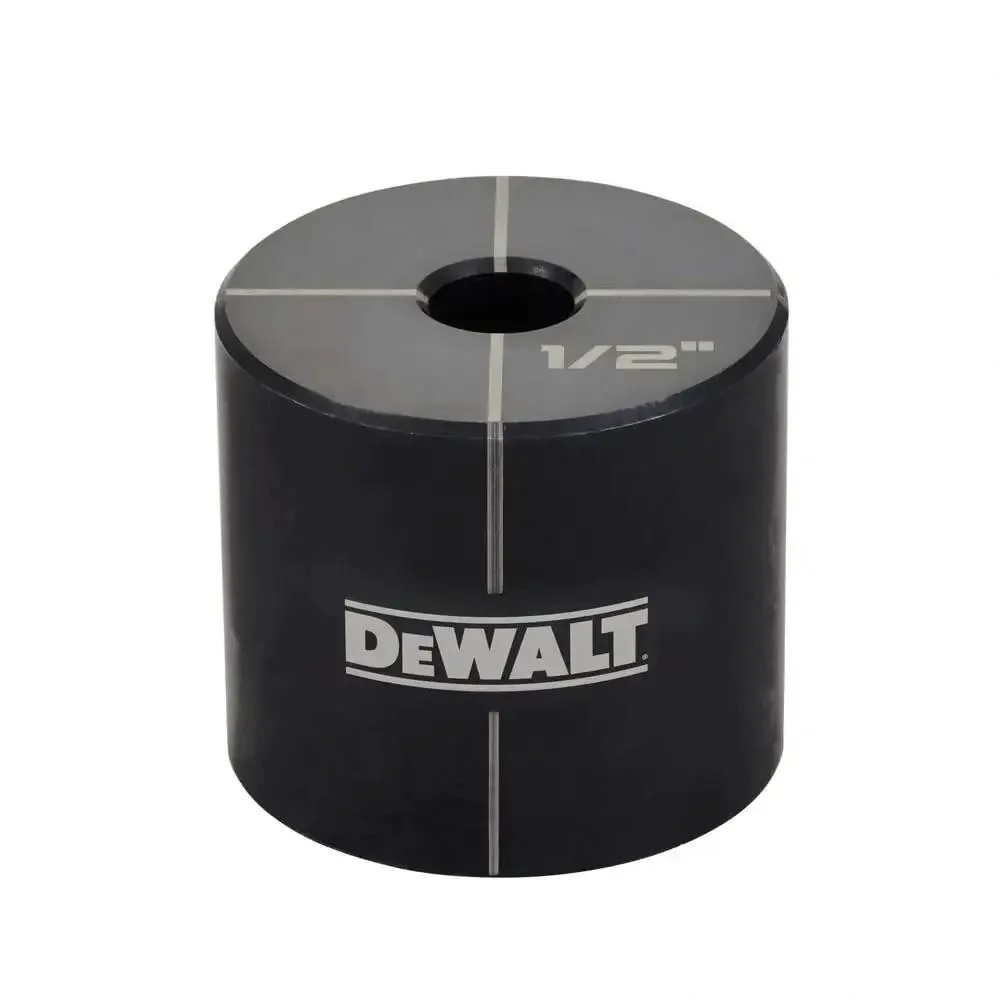 DeWalt One Half Inch To Two Inch Knockout Set For Electrical Boxes With Durable Punches And Quick Change Bushings, Pro Grade Heavy Duty Metal Knockout Tool Kit For Contractors And Diy Projects - Image 7