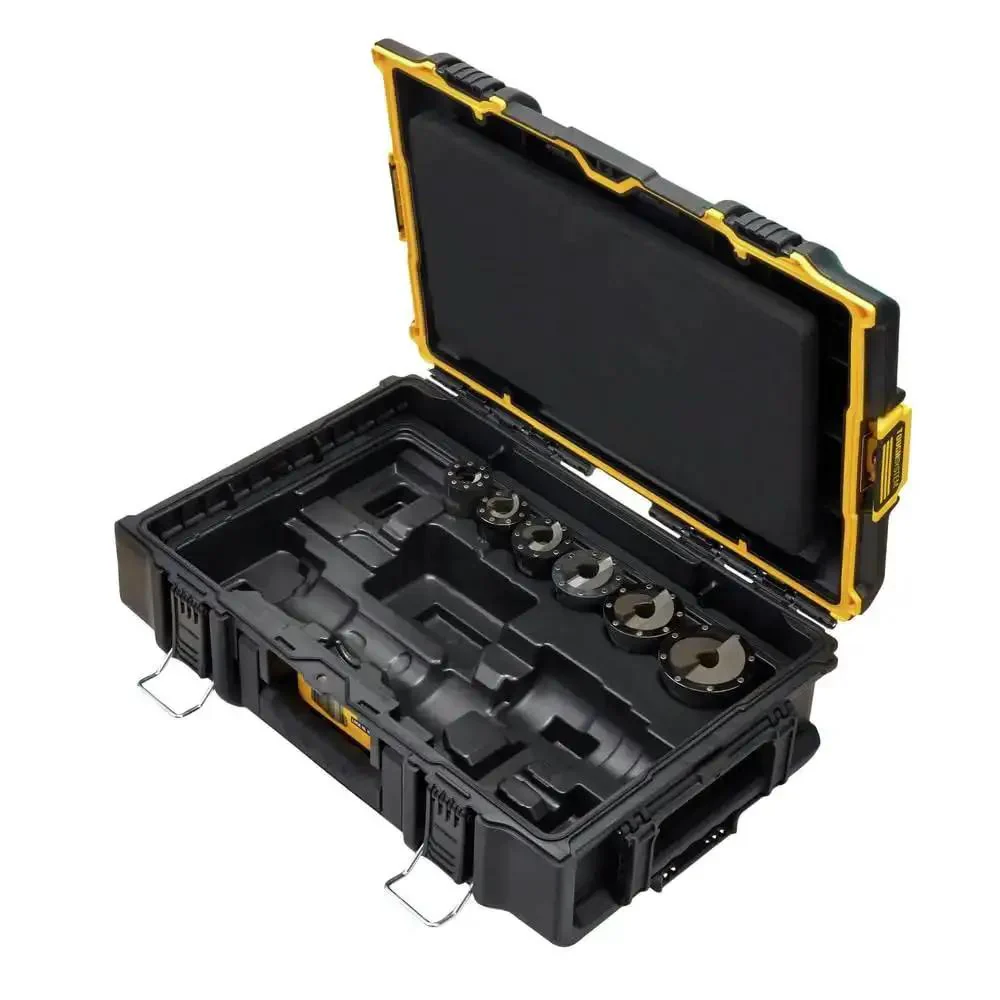 DeWalt One Half Inch To Two Inch Knockout Set For Electrical Boxes With Durable Punches And Quick Change Bushings, Pro Grade Heavy Duty Metal Knockout Tool Kit For Contractors And Diy Projects - Image 8
