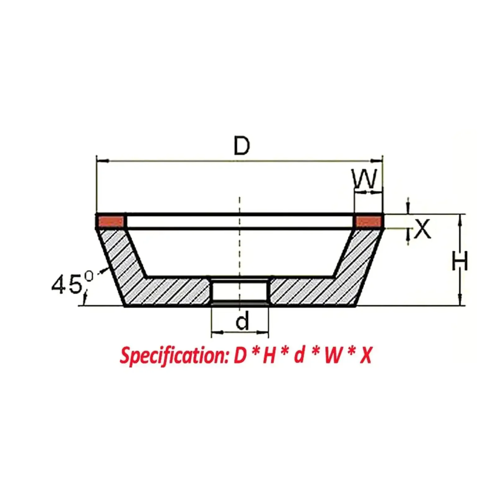 Diamond Abrasive Sheet And Cup Wheel Set 150mm 125mm 100mm 180 Grit For Carbide Metal Stone Grinding Polishing Resin Bond Bowl Shape Heavy Duty Pro Grade - Image 2