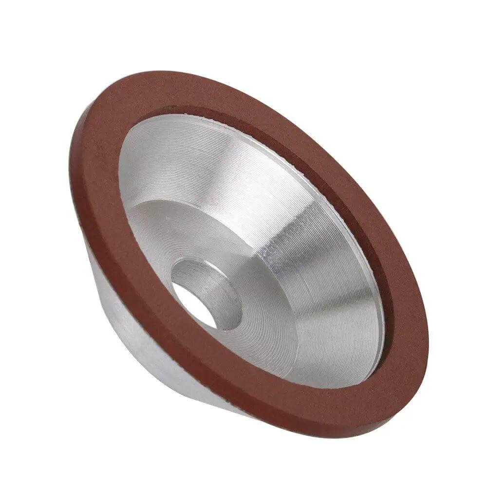 Diamond Grinding Wheel Resin Bond Circle Sharpener Grinder For Carbide Metal Tungsten Steel Milling Cutter 75 100 125 150mm Grit 400 Pro Grade Long Lasting High Precision 1 Pc