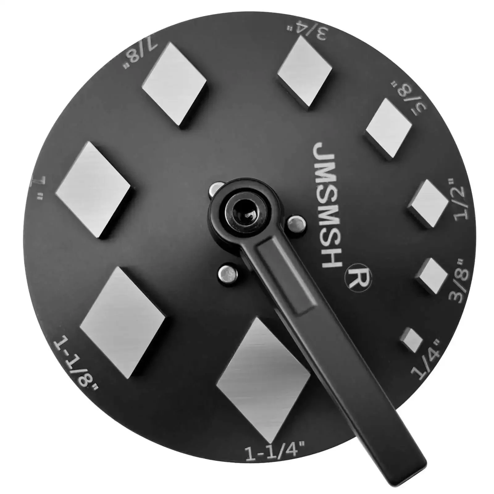 Diamond Shape Disc Cutter Set Nine Piece Punch Mold Kit For Jewelry Making Create Pendants Charms And Bracelets With Durable SKH9 Steel Die Plate Professional Jewelry Tool For Precise Diamond Shapes