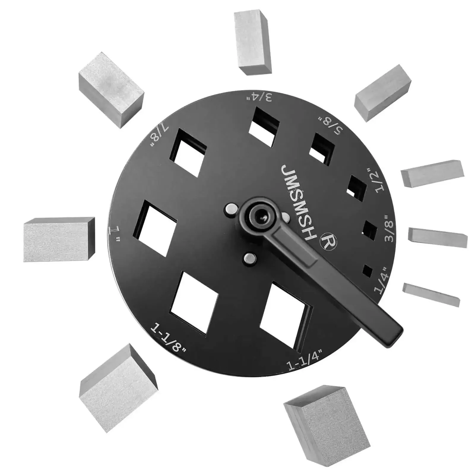 Diamond Shape Disc Cutter Set Nine Piece Punch Mold Kit For Jewelry Making Create Pendants Charms And Bracelets With Durable SKH9 Steel Die Plate Professional Jewelry Tool For Precise Diamond Shapes - Image 3