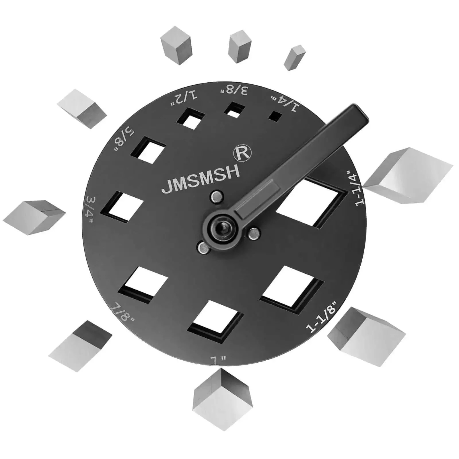 Diamond Shape Disc Cutter Set Nine Piece Punch Mold Kit For Jewelry Making Create Pendants Charms And Bracelets With Durable SKH9 Steel Die Plate Professional Jewelry Tool For Precise Diamond Shapes - Image 4