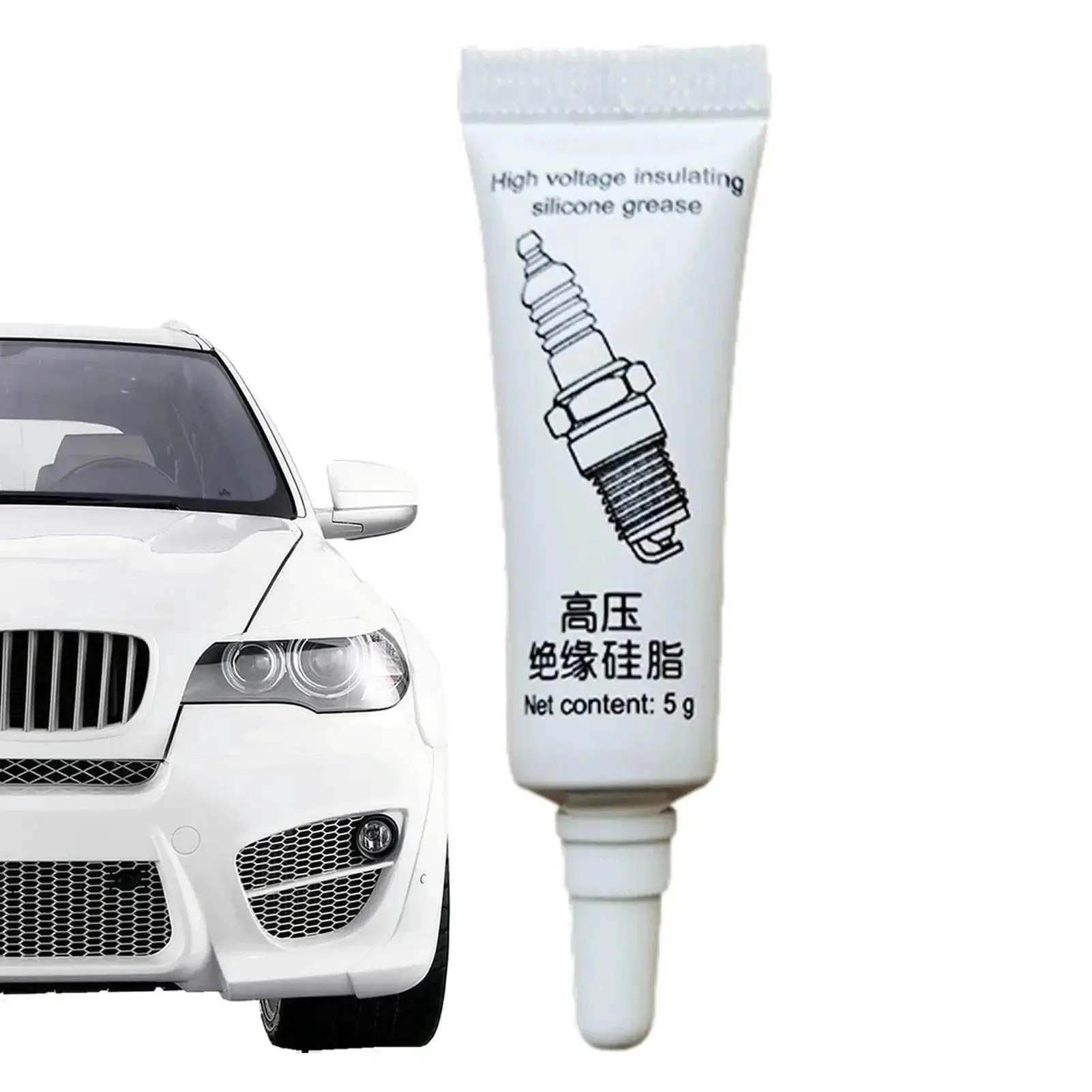 Dielectric Lubricant For Electronics And Automotive Weatherproof Silicone Grease High Temperature Insulating Compound Anti Corrosion Sealant For Spark Plugs And Ignition Systems Keeps Electrical Contacts Smooth And Protected No Fuss - Image 4