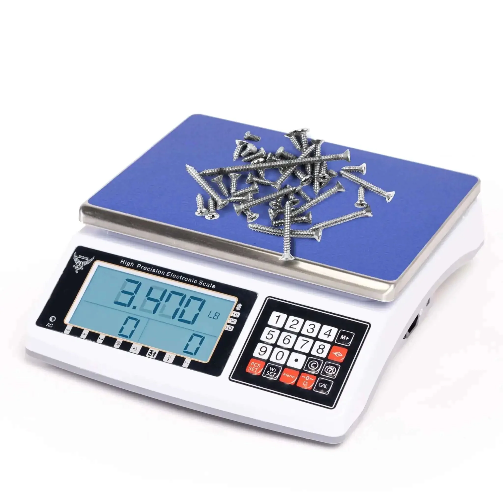 Digital Counting Scale For Parts And Coins With 1g Precision 30kg 66lb Capacity Multiple Unit Options In Kg G Lb Perfect For Inventory Counting QA Checks And Packaging In Warehouses