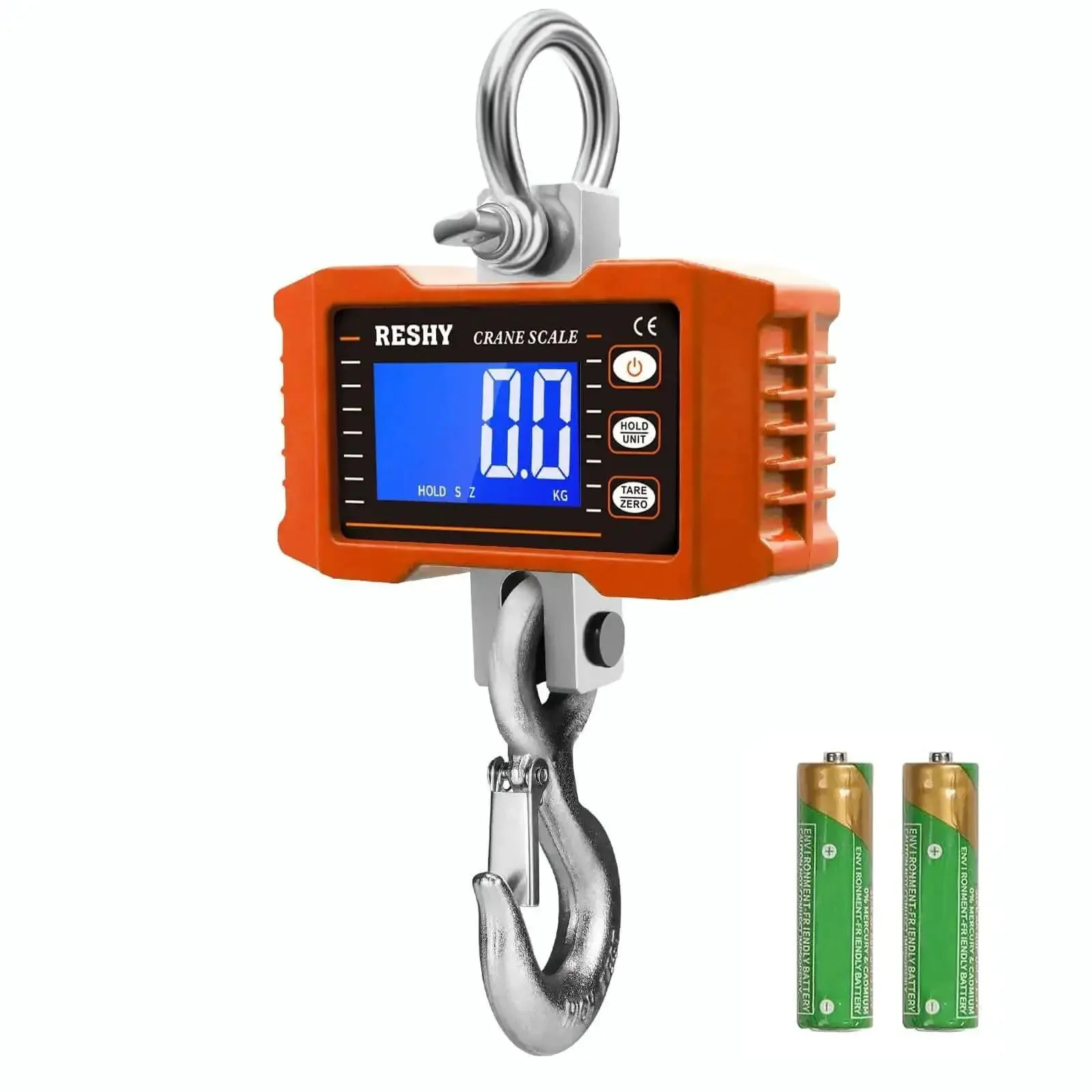 Digital Crane Scale Heavy Duty 2200lb 1000kg Hanging Scale For Farm Livestock Factory Construction And Hunting CE Certified Aluminum Alloy Built Tough With High Precision Sensors