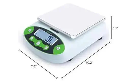 Digital Precision Lab Scale 15 Kg By 0.1 g Readability With 150 By 180 mm Stainless Steel Pan, Counting And Tare Functions, 11 Units, AC And DC Power, Workhorse For Lab, Industrial, Agricultural And Pharmaceutical Use - Image 2