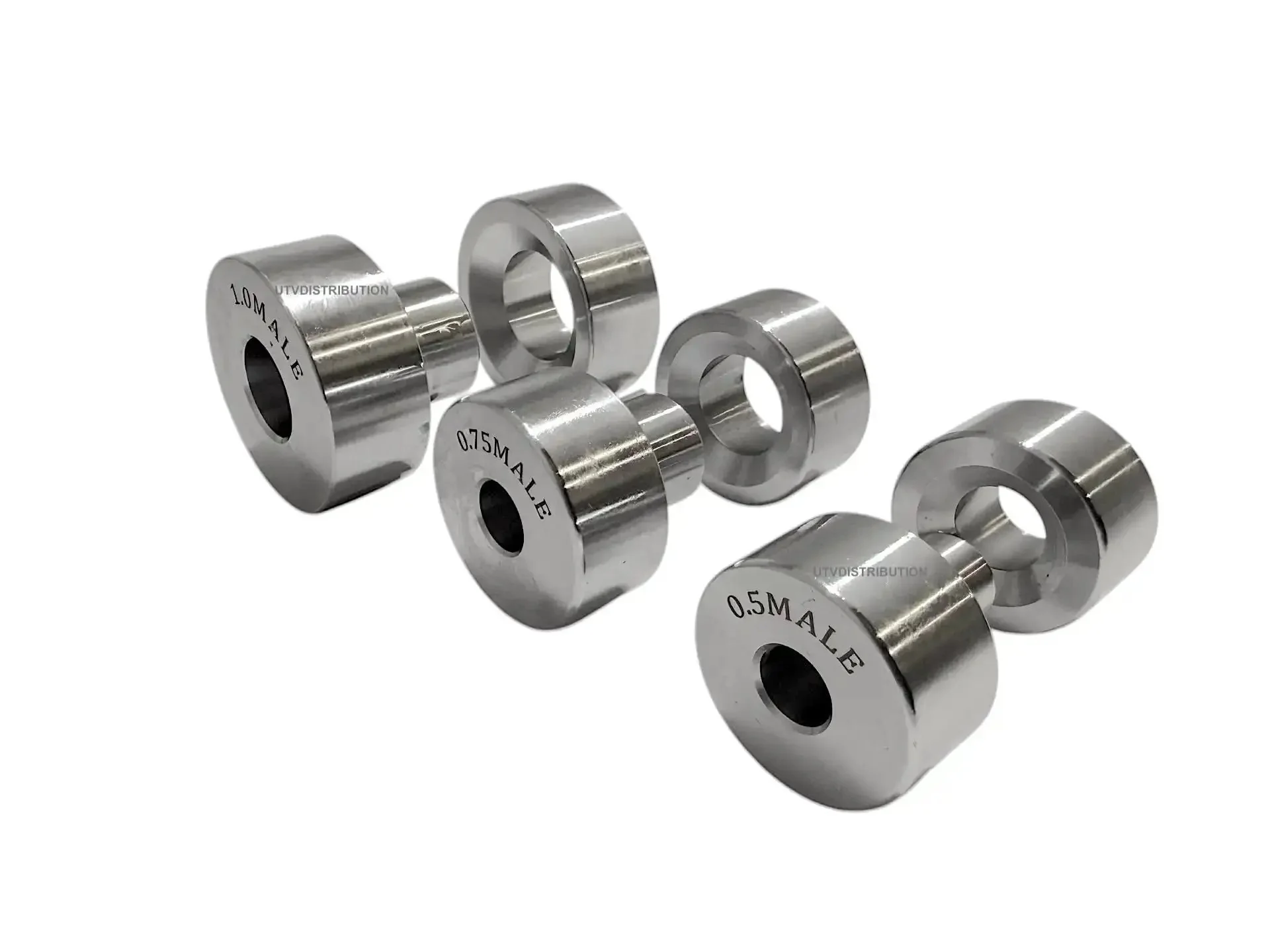 Dimple Die Set, 3 Piece, One Half Inch, Three Quarter Inch, One Inch, Bolt Together Or Hydraulic Press, Dimple Dies, Workhorse Build With SAE 8620 Hardened Tool Steel, Made In USA, Pro Grade Metal Fabrication - Image 5