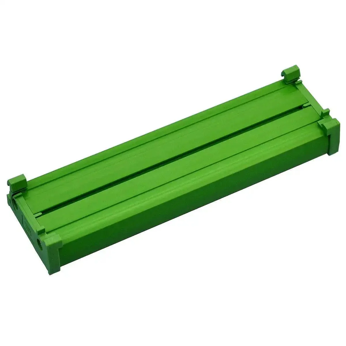 DIN Rail Mount 30-Position Screw Terminal Block Distribution Module With 24A Per Position, 400V Rating, 5.0mm Pitch, 7mm Strip Length, 26AWG To 12AWG Wire Range, Heavy Duty Industrial Terminal Block - Image 2