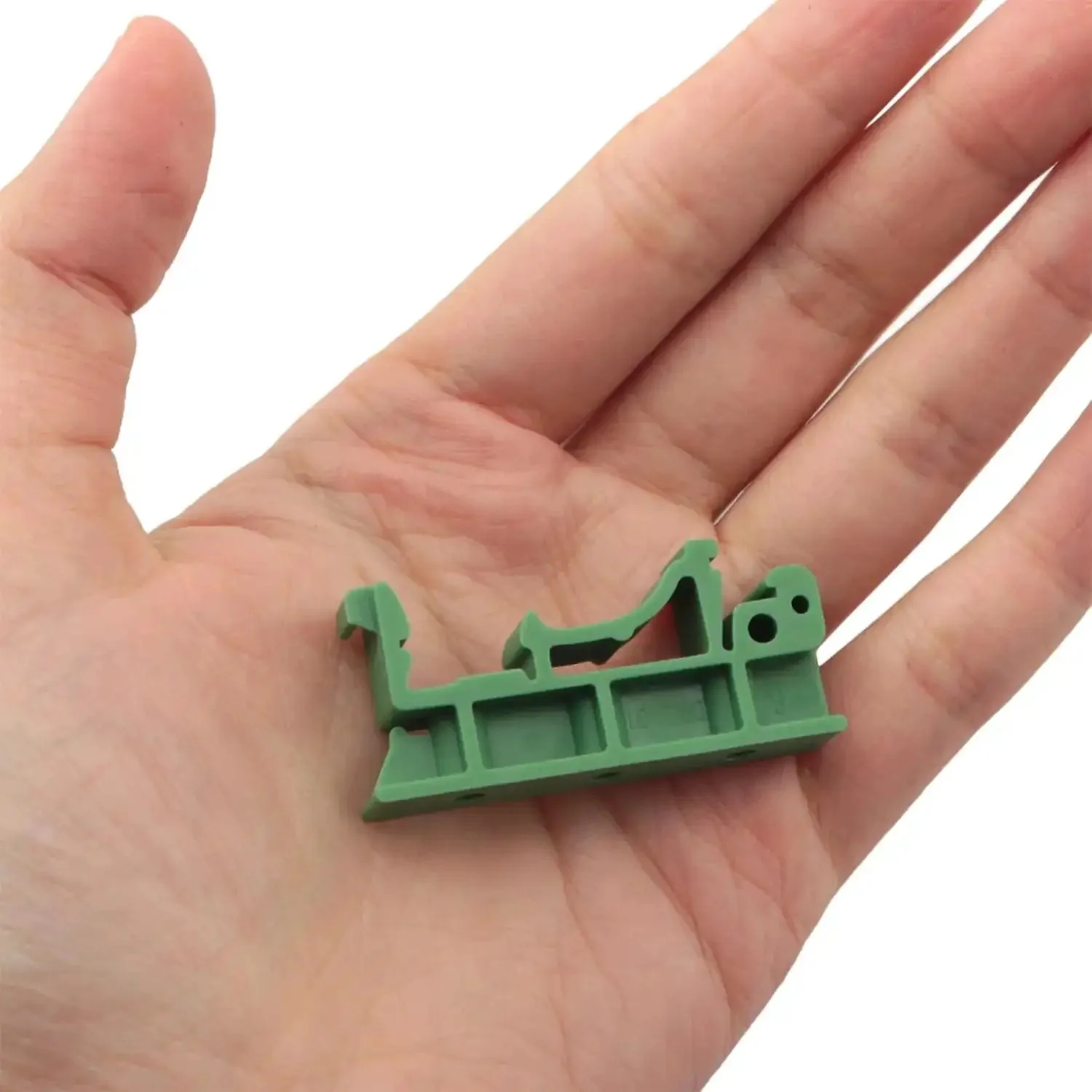 DIN Rail Mounting Bracket Clips For PCB Boards 35mm And 15mm Fixing 10 Pairs C45 Solid State Relay Control Module Accessories Power Supply Isolator Industrial Electrical Installation Solution - Image 4