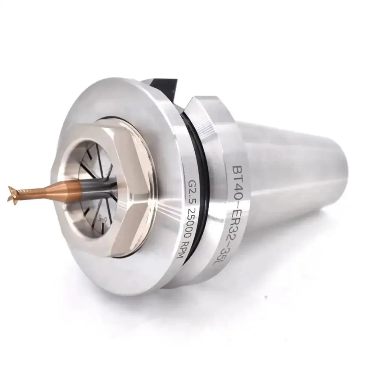 DIN69871 Short Cone Tool Holder For CNC Lathe With Built In Collet Chuck SK40 CAT4 BT40 BT30 ER32 35L Length High Precision Milling Tool Holder For Milling Cutters And Heavy Duty Machining - Image 2