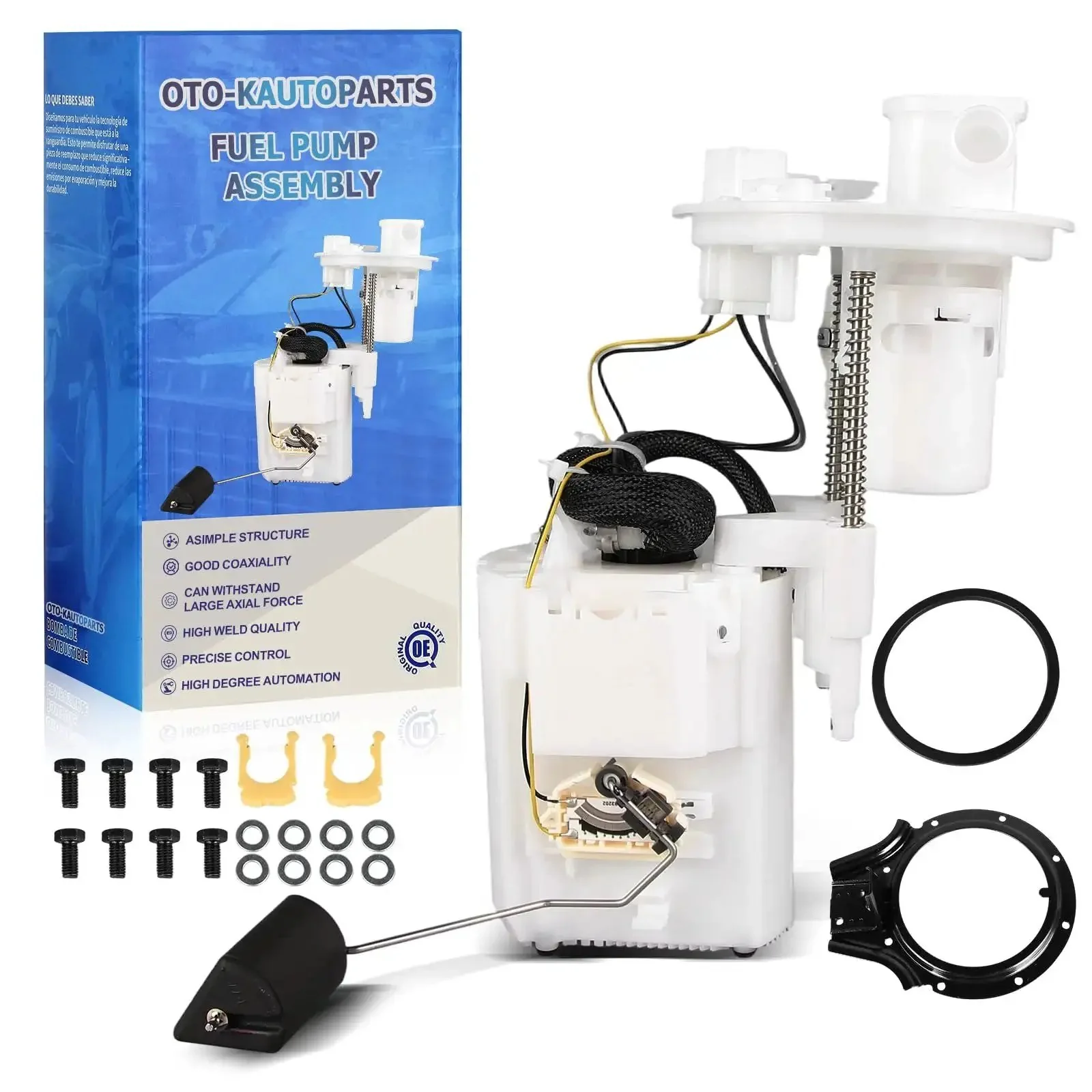 Direct Fit Electric Fuel Pump Module Assembly For Toyota Avalon 2013 2018 And Camry 2012 2017 2.5L 2AR FE Gas Engine Replacement Kit Replaces 7702006282 7702006286 7702006302 7702006306 E9090M FG1969 P76754M SP916