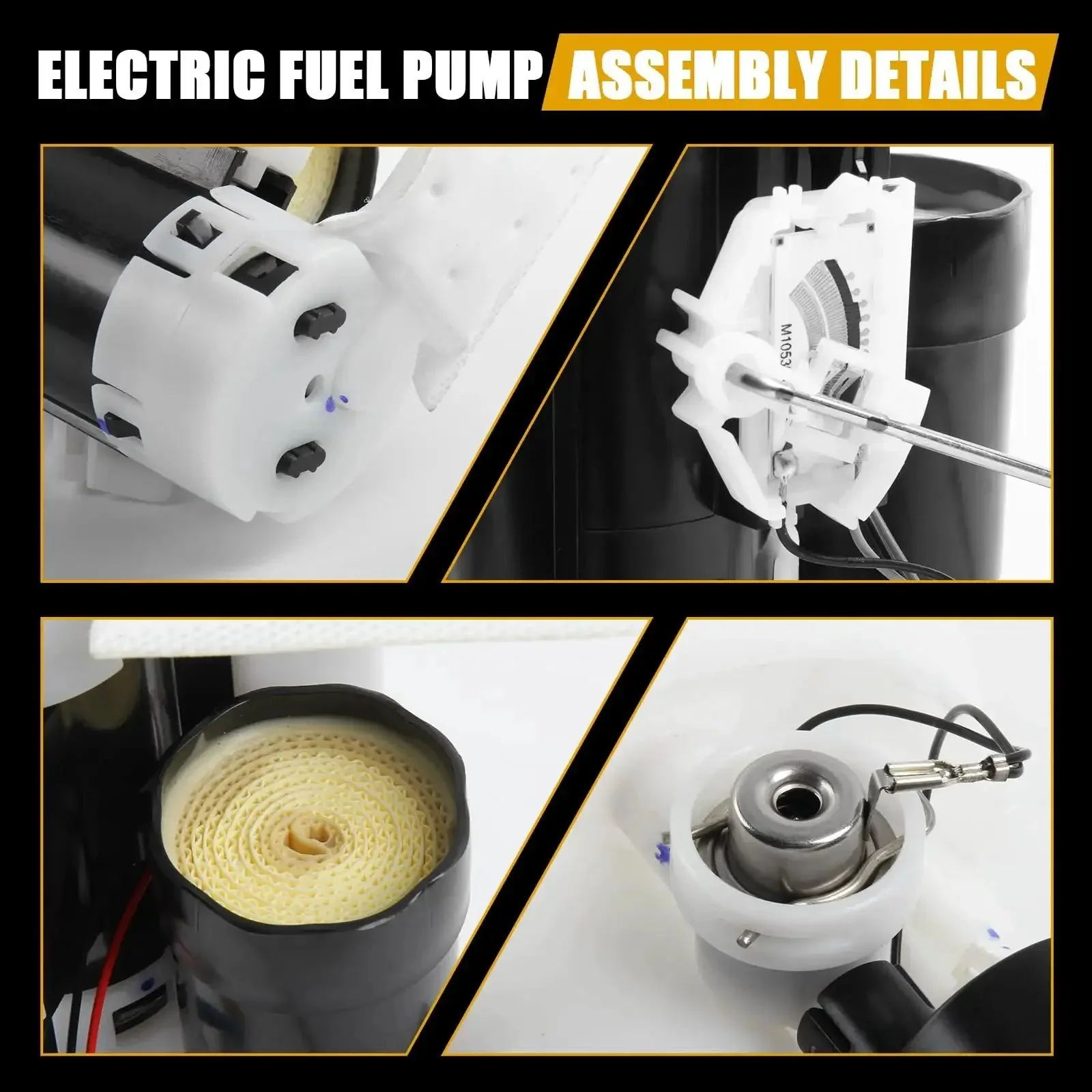 Direct Fit Electric Fuel Pump SP9157M Replacement For Toyota Camry 1997 2001 Avalon 1998 1999 Solara 1999 2003 2.2L 2.4L And 3.0L V6 Gas Engines OE Style Build Smooth Fuel Delivery Long Lasting Performance - Image 3