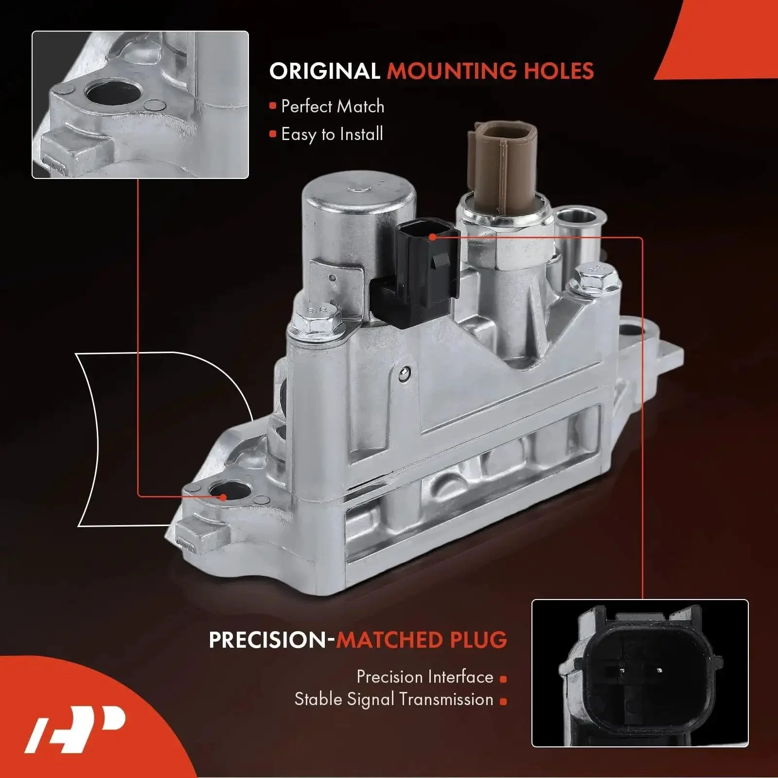 Direct-Fit Engine Variable Valve Timing VVT Solenoid Front Spool Valve Assembly Replacement for Acura RDX, Honda Accord, Crosstour, Pilot and Odyssey 3.5L V6 Be Ready for Smooth Shifts and Peak Performance Replace 15810R70A03 - Image 5