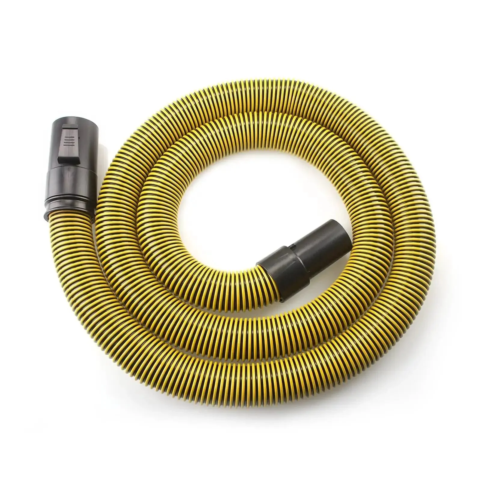 Direct Replacement Wet Dry Vacuum Hose 1 7 Eighth Inch By 7 Foot For DeWalt Systems, Ultra Durable Extension Hose For Heavy Duty Cleanup And Quick Attachments, Works With DeWalt Vacuums