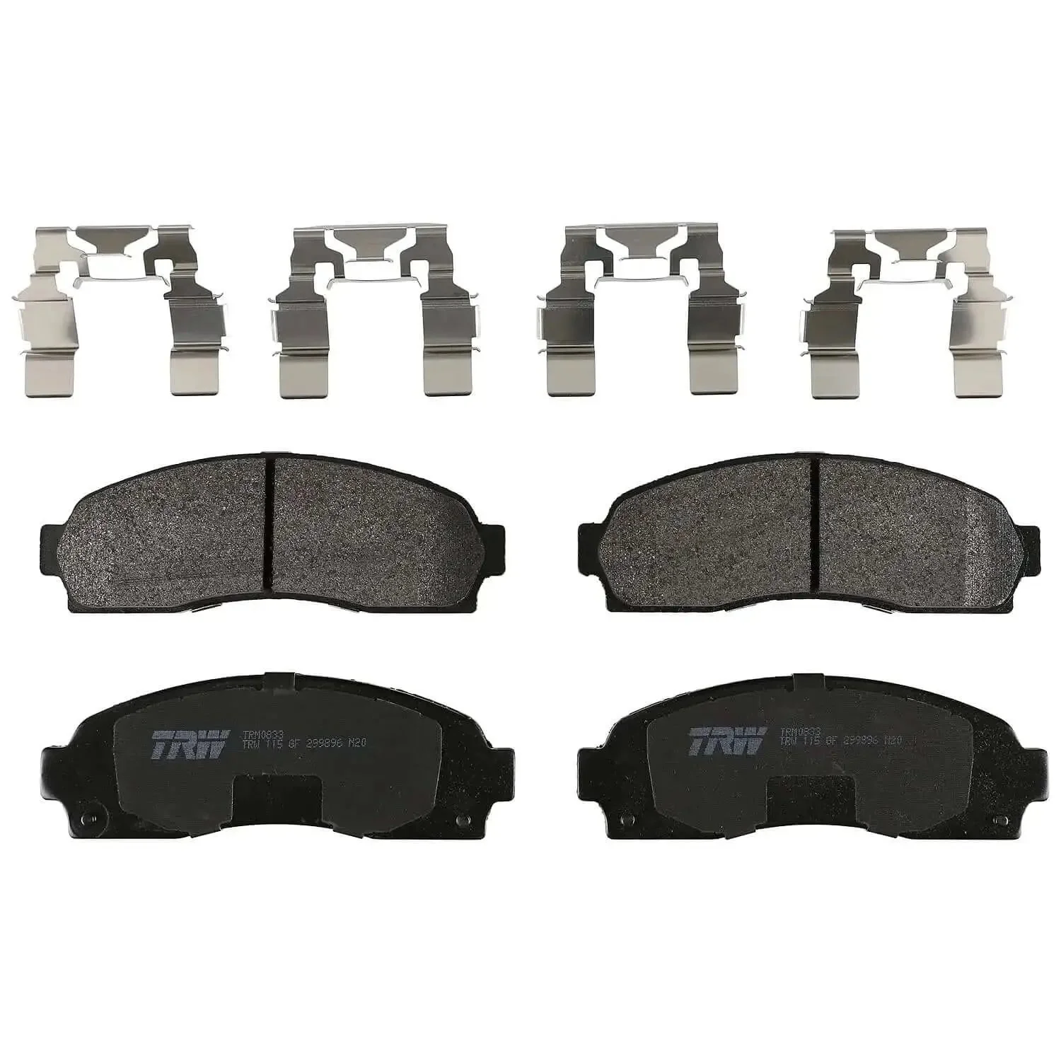 Disc Brake Pad Set TRM0833 Replacement For Ford Ranger Explorer Mercury Mountaineer Explorer Sport Mazda B2300 B3000 And More Beefed Up Stopping Power You Can Trust