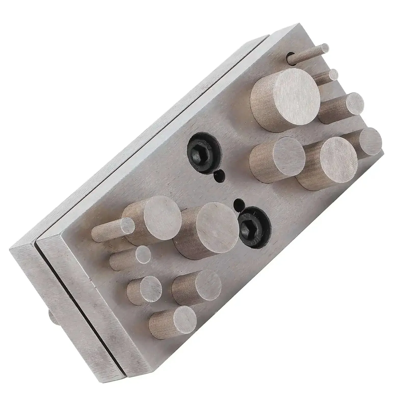 Disc Cutter Punch Set 14Pcs for Jewelry Making and Metal Gasket Punching, Flat Bottom Die Cutter With Five Hole Sizes, Handy Leather Brass Iron Gasket Punch Tool, Precise Hole Punching for Metalworking, Pro Grade - Image 2