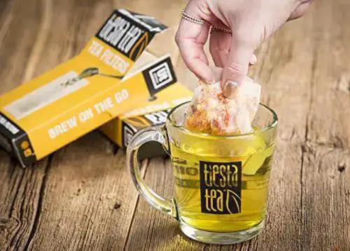 Disposable Loose Leaf Tea Filters For Easy Brewing, Unbleached Paper Sachets, Single Cup Infuser Bags For Hot Or Iced Tea, Mess Free, Quick Fill, No Cleanup, 100 Empty Bags - Image 3