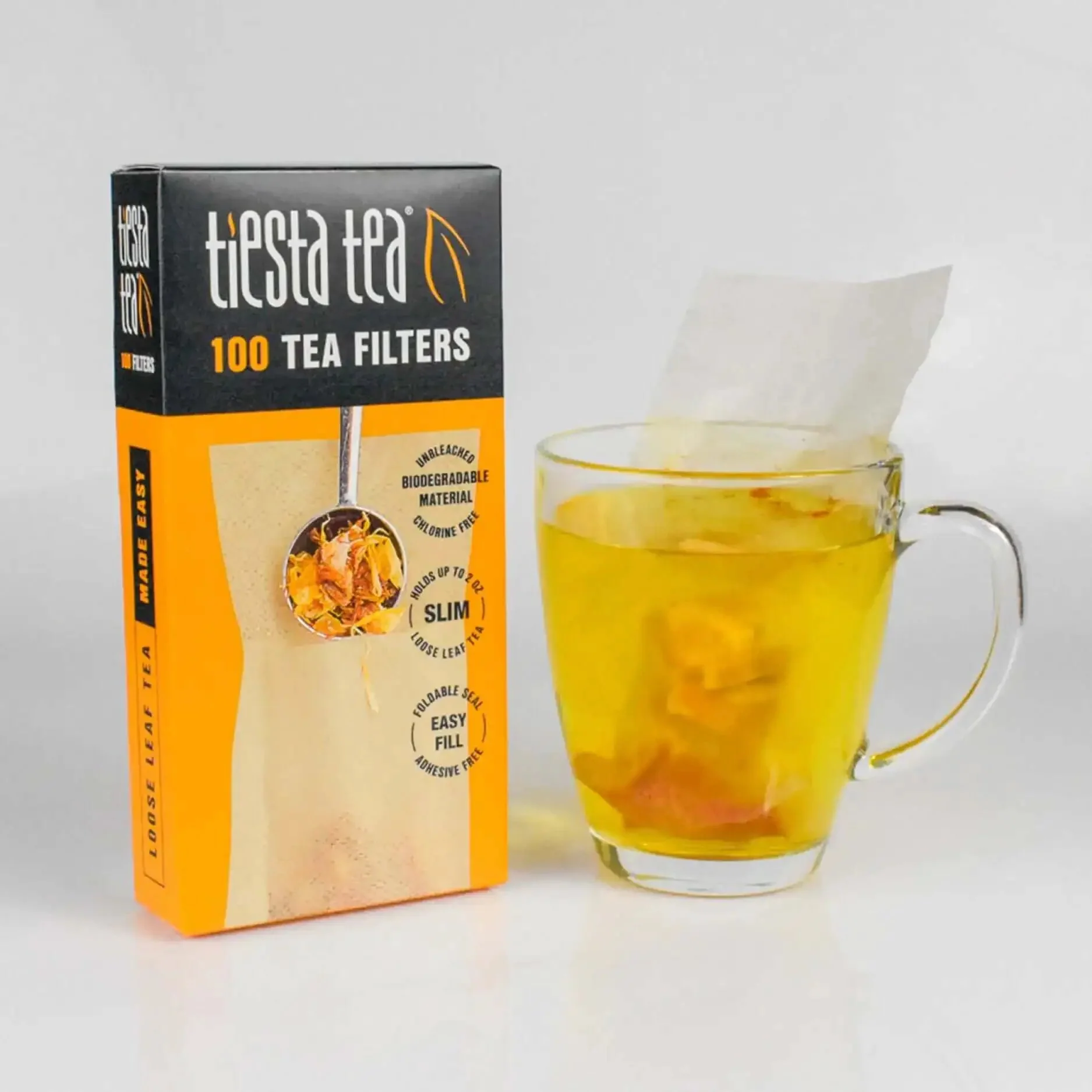 Disposable Loose Leaf Tea Filters For Easy Brewing, Unbleached Paper Sachets, Single Cup Infuser Bags For Hot Or Iced Tea, Mess Free, Quick Fill, No Cleanup, 100 Empty Bags - Image 4