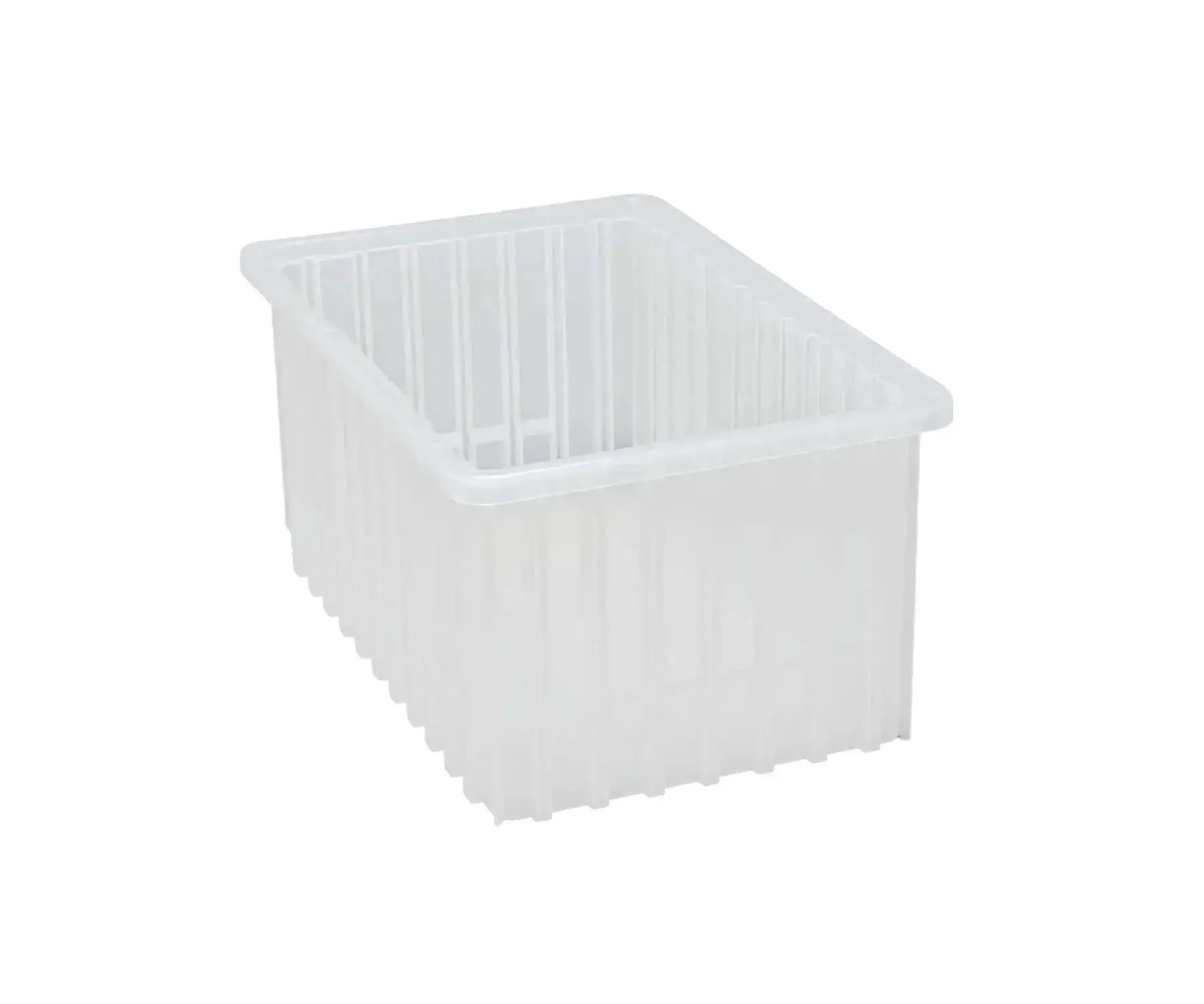 Dividable Grid Heavy Duty Part Organizer Bins With Dividers For Industrial Use 16.5 Inch Long 10.9 Inch Wide 8 Inch High 8 Pack Stackable Storage For Small To Medium Parts Durable Organization Solution For Mechanics And Workshop Use