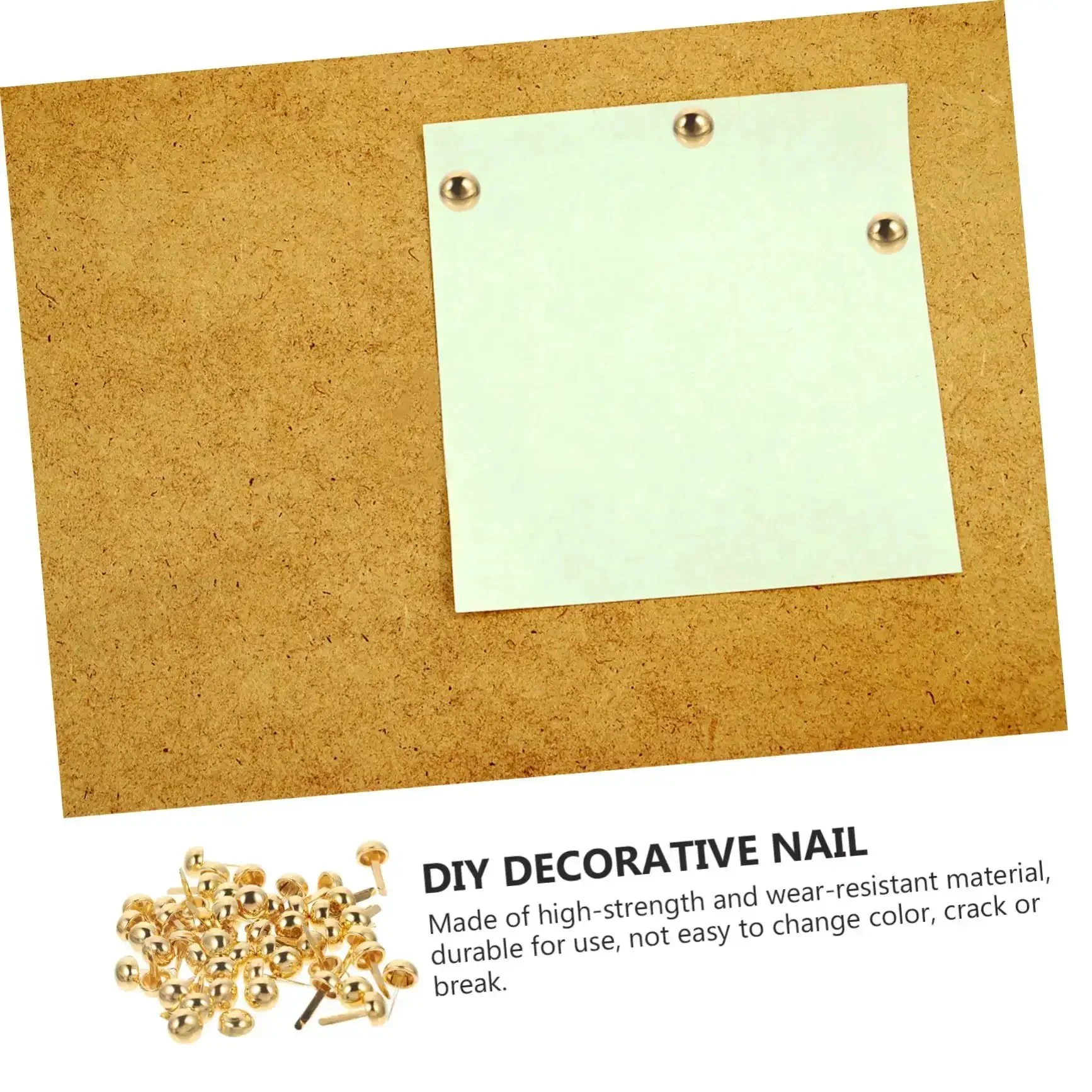 DIY Craft Fasteners Set 100 Piece Miniature Nails For Scrapbooking, Card Making, Jewelry Projects And Home Decor Hinges, Paper Craft Pins For Photos, Ribbons, And Other Crafts - Image 8