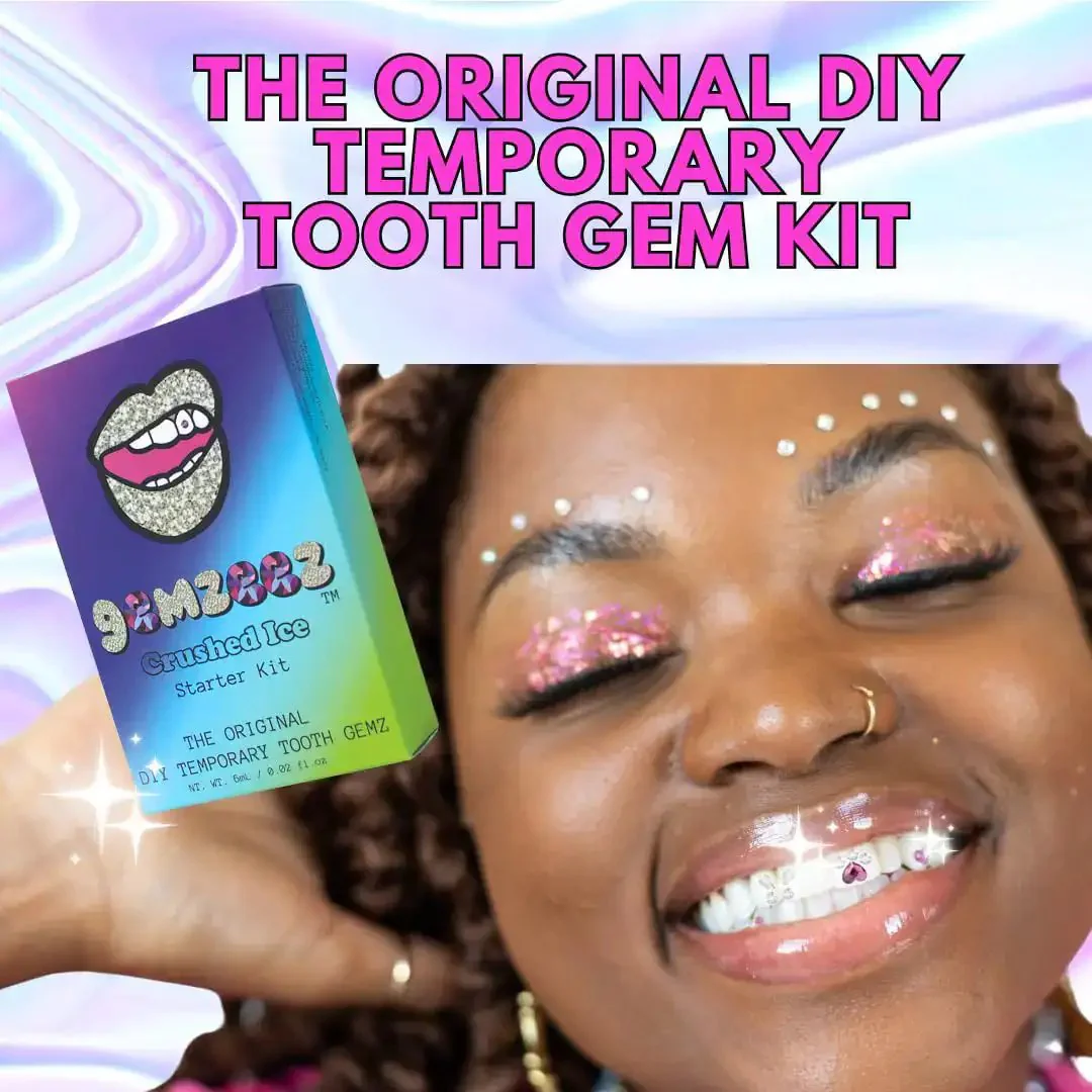 DIY Tooth Gem Starter Kit For A Sparkling Smile With Temporary Crystal Gems For Easy At Home Application Non Invasive Cosmetic Tooth Jewelry That Lets You Express Your Style And Personality With A Little Bling - Image 3