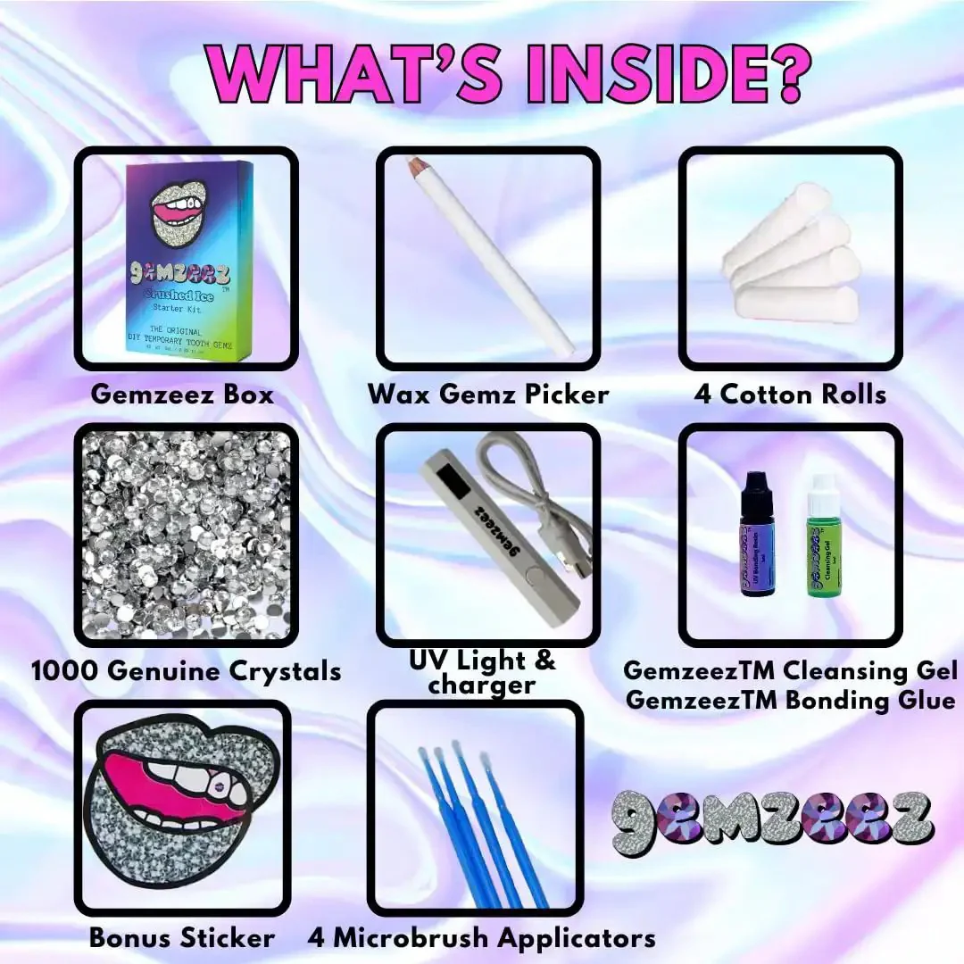 DIY Tooth Gem Starter Kit For A Sparkling Smile With Temporary Crystal Gems For Easy At Home Application Non Invasive Cosmetic Tooth Jewelry That Lets You Express Your Style And Personality With A Little Bling - Image 6