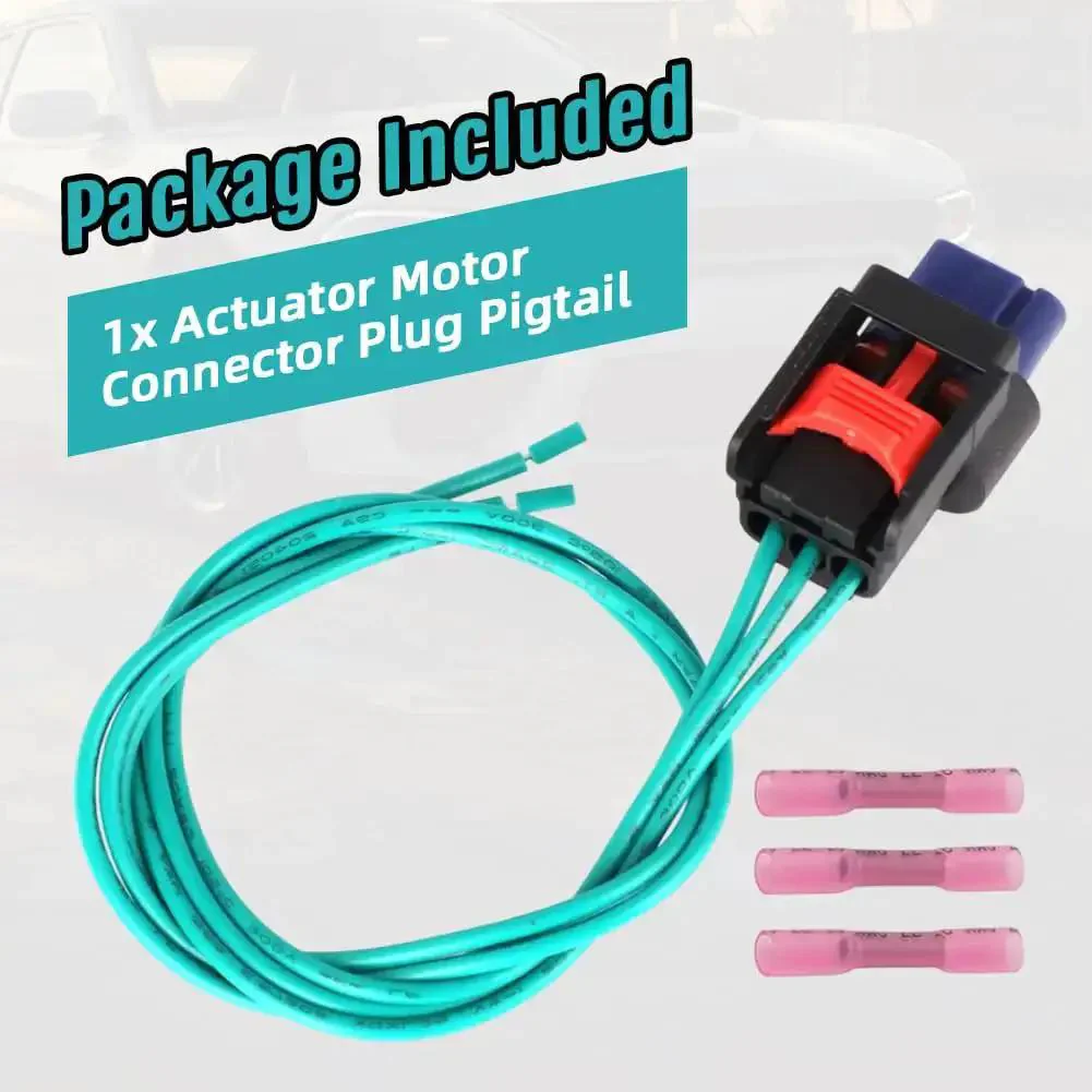 Dodge Exhaust Valve Actuator Connector Plug N Play Pigtail Challenger Charger 2015 to 2023 Chrysler 300 2015 to 2021 Easy Install Heat Shrink Docking Harness Motor and Exhaust Valve Actuator Replacement - Image 4