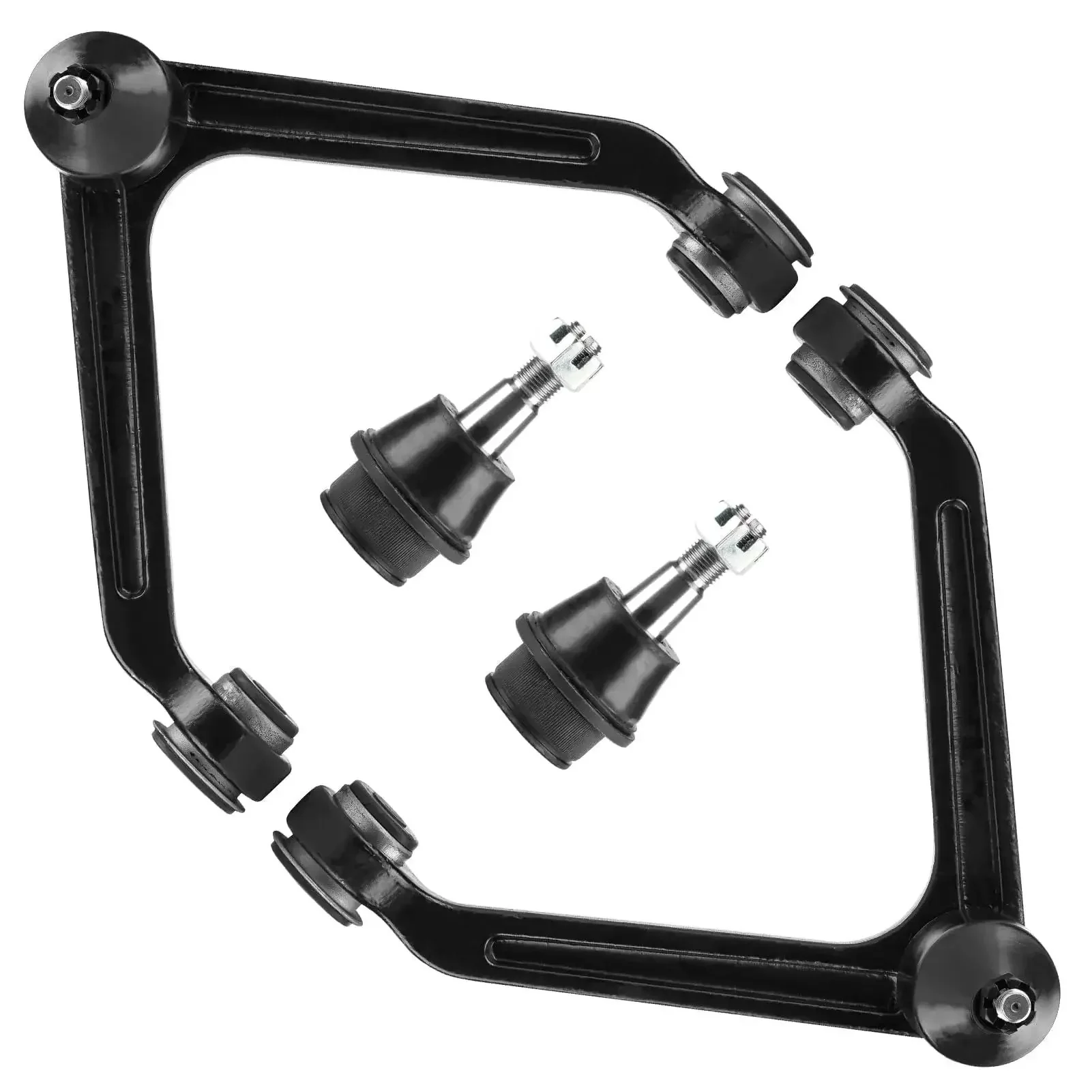 Dodge Ram 1500 Front Upper Control Arm With Ball Joint Assembly And Front Lower Ball Joint Kit K7424 K7411 4 Piece Suspension Upgrade For 2002 2003 2004 2005 Models