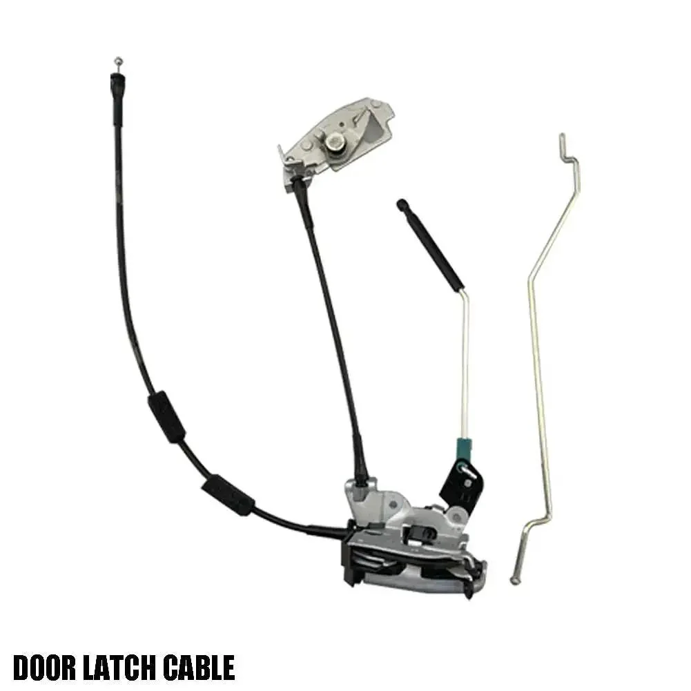 Door Latch Assembly With Cable And Rod For Ford Econoline E150 E250 E350 Vans 1992 2019 Rear Right Side Replacement Lock Latch Actuator AC2Z15431A02A 6C2Z-15431A02-AA No Fuss Easy Install Durable - Image 2