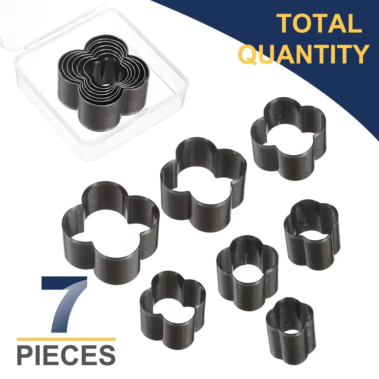 Dope Blossom Shape Leather Punch Set Seven Sizes Hollow Cutter Kit Durable Carbon Steel Punches For Leatherwork Canvas Belts Straps And Leathercraft Projects Includes 20mm 25mm 30mm 35mm 40mm 45mm And 50mm - Image 5