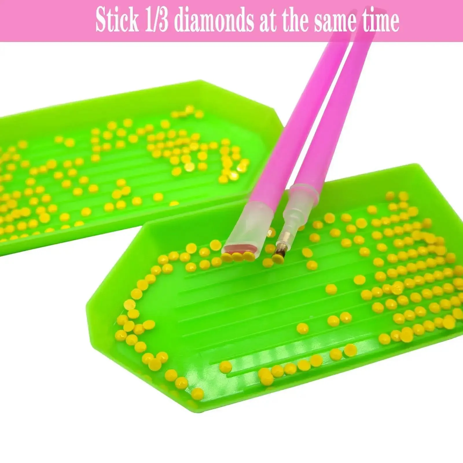 Dope Diamond Art Painting Tools Kit With 12 Trays, 22 Glue Clays, 5 Pens And DIY Accessories, Ultimate Diamond Art Supplies Set For Adults And Kids, Easy Starter Bundle For Creative Craft Projects - Image 4