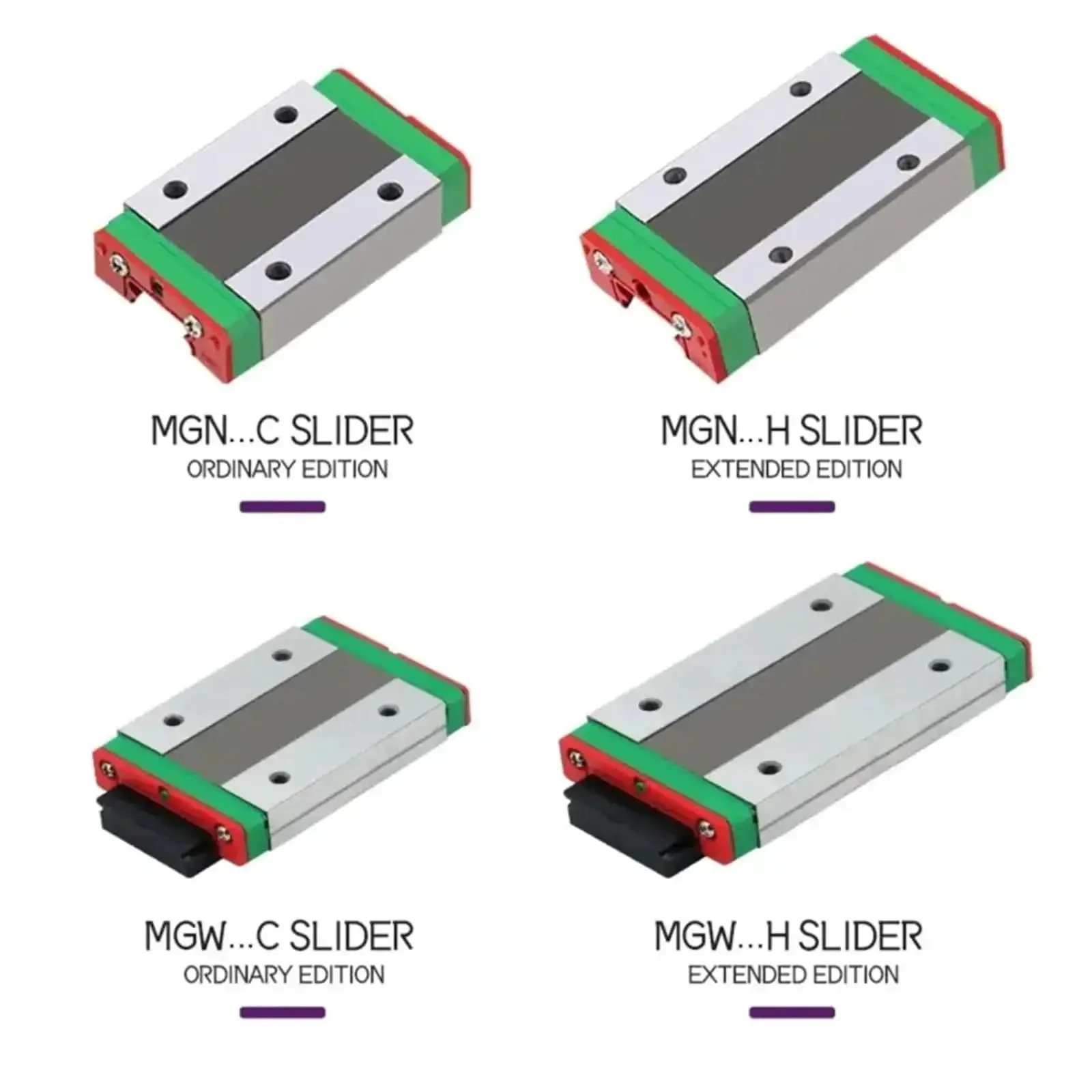 Dope Linear Rail Slide Kit From 100Mm To 500Mm With One Carriage 450Mm Rail Length Pro Grade Precision For CNC DIY Robotics Slick Motion And Accurate Positioning - Image 3