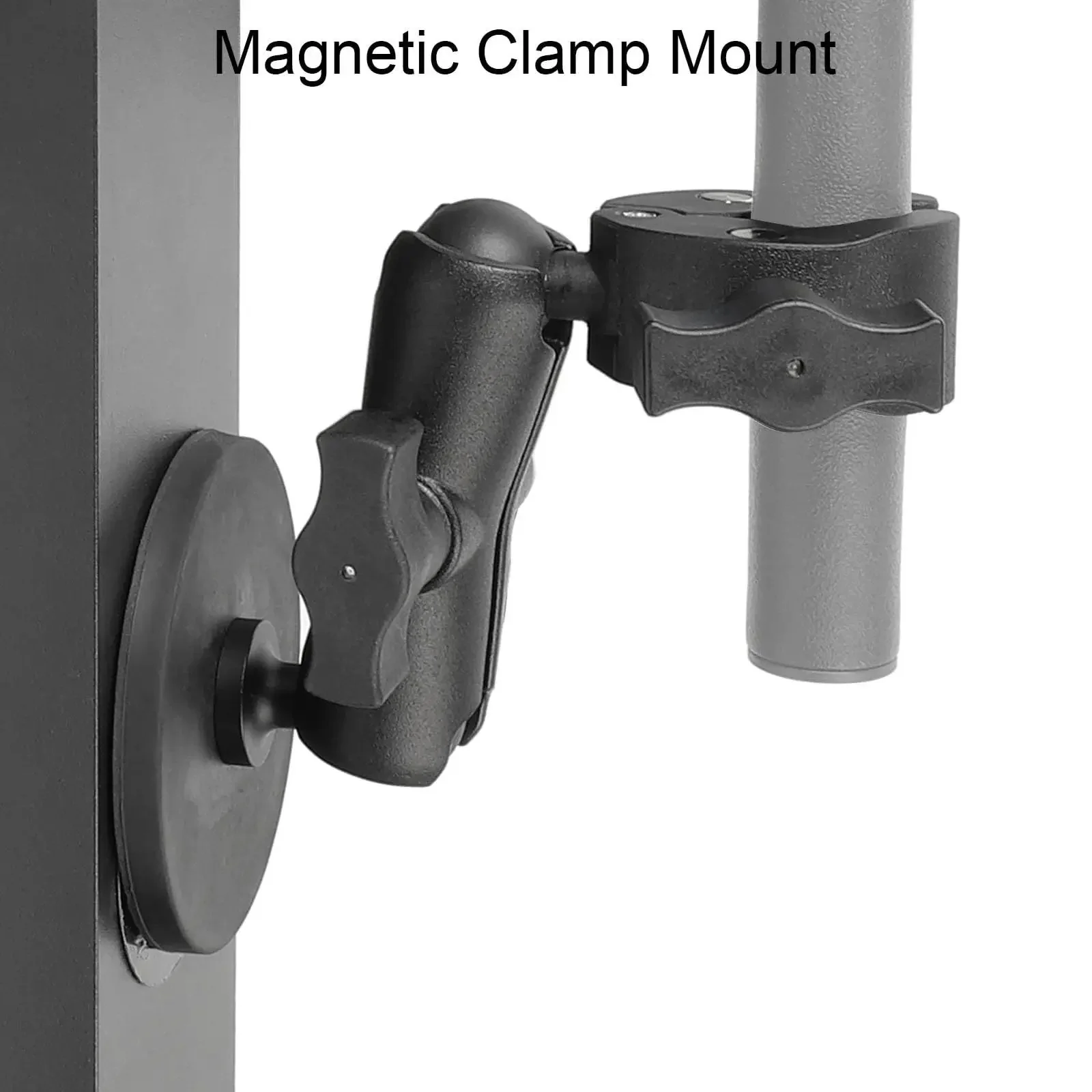 Dope Motorcycle Handlebar Magnetic Mount Kit For Action Cameras With 1/4 Inch Thread 360 Degree Rotating Ball Head Clamp Durable GoPro And Insta360 Mounts Works With X3 X4 X5 And GoPro Hero 13 12 11 10 9 8 - Image 6