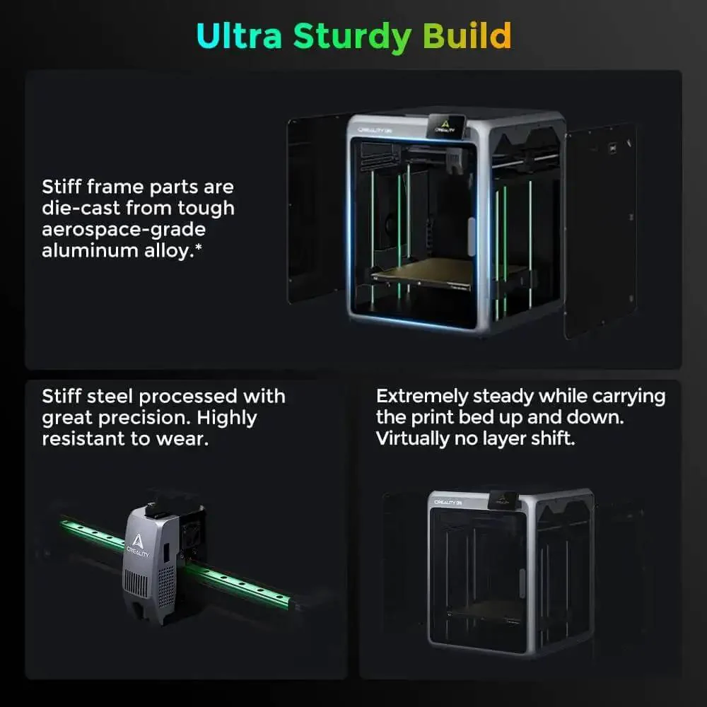 Dope Multicolor 3D Printer With CFS And AI Camera, Auto Leveling Chamber, 300C Direct Drive Extruder, Ultra Fast 600mm/s Printing Speed, 10.24x10.24x10.24 Inch Build Volume, Supports Up To 16 Color Filaments For Bold, Vivid Prototypes - Image 3