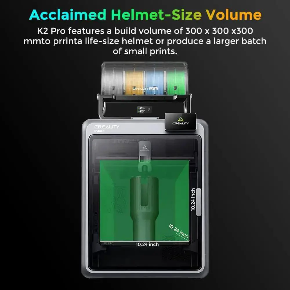 Dope Multicolor 3D Printer With CFS And AI Camera, Auto Leveling Chamber, 300C Direct Drive Extruder, Ultra Fast 600mm/s Printing Speed, 10.24x10.24x10.24 Inch Build Volume, Supports Up To 16 Color Filaments For Bold, Vivid Prototypes - Image 5
